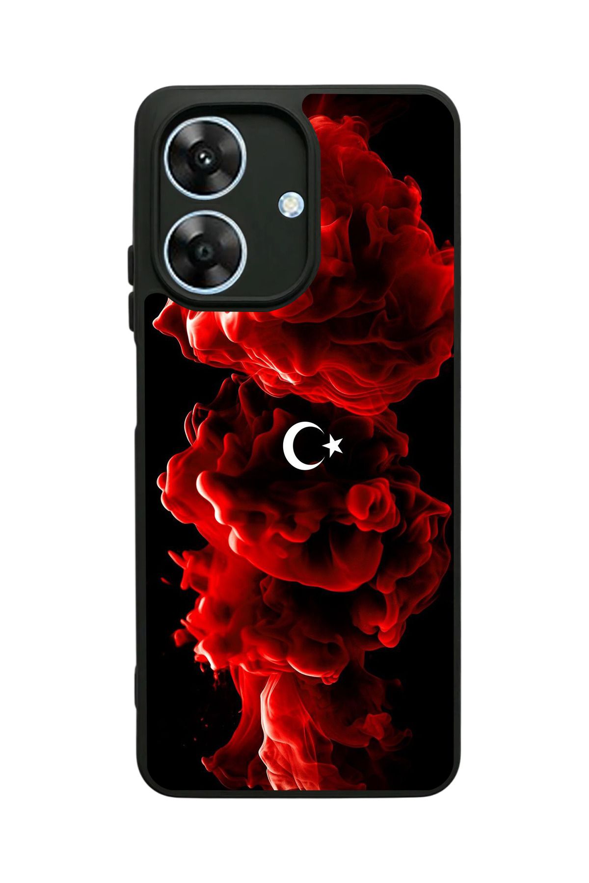realme Note 60 Uyumlu Mat Siyah Kılıf – Yumuşak Silikon, Koruyucu, Şok Emici Kapak