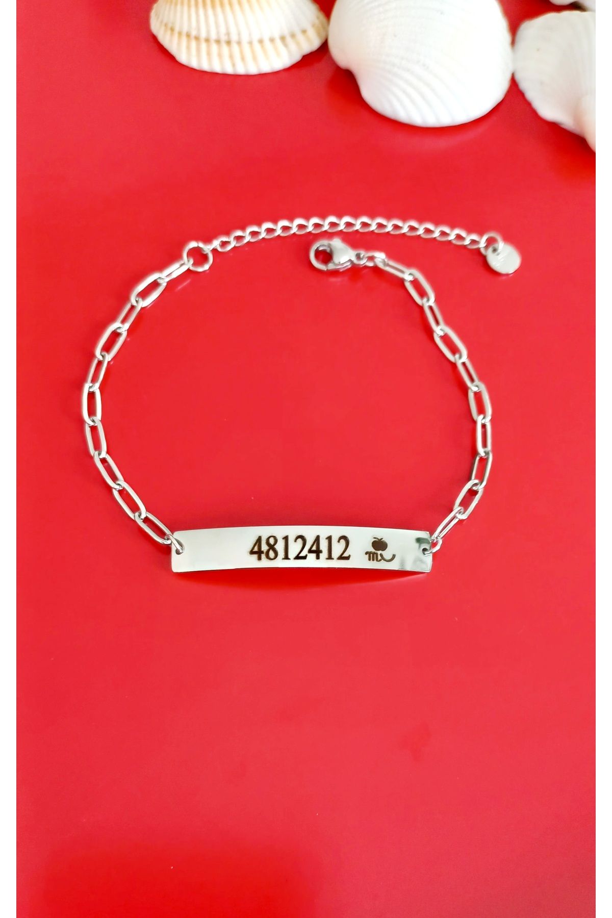 mutasarım Çelik Bileklik 4812412 İdeal Kilo Sayı Sekanslı Gümüş Gri Renk Bileklik