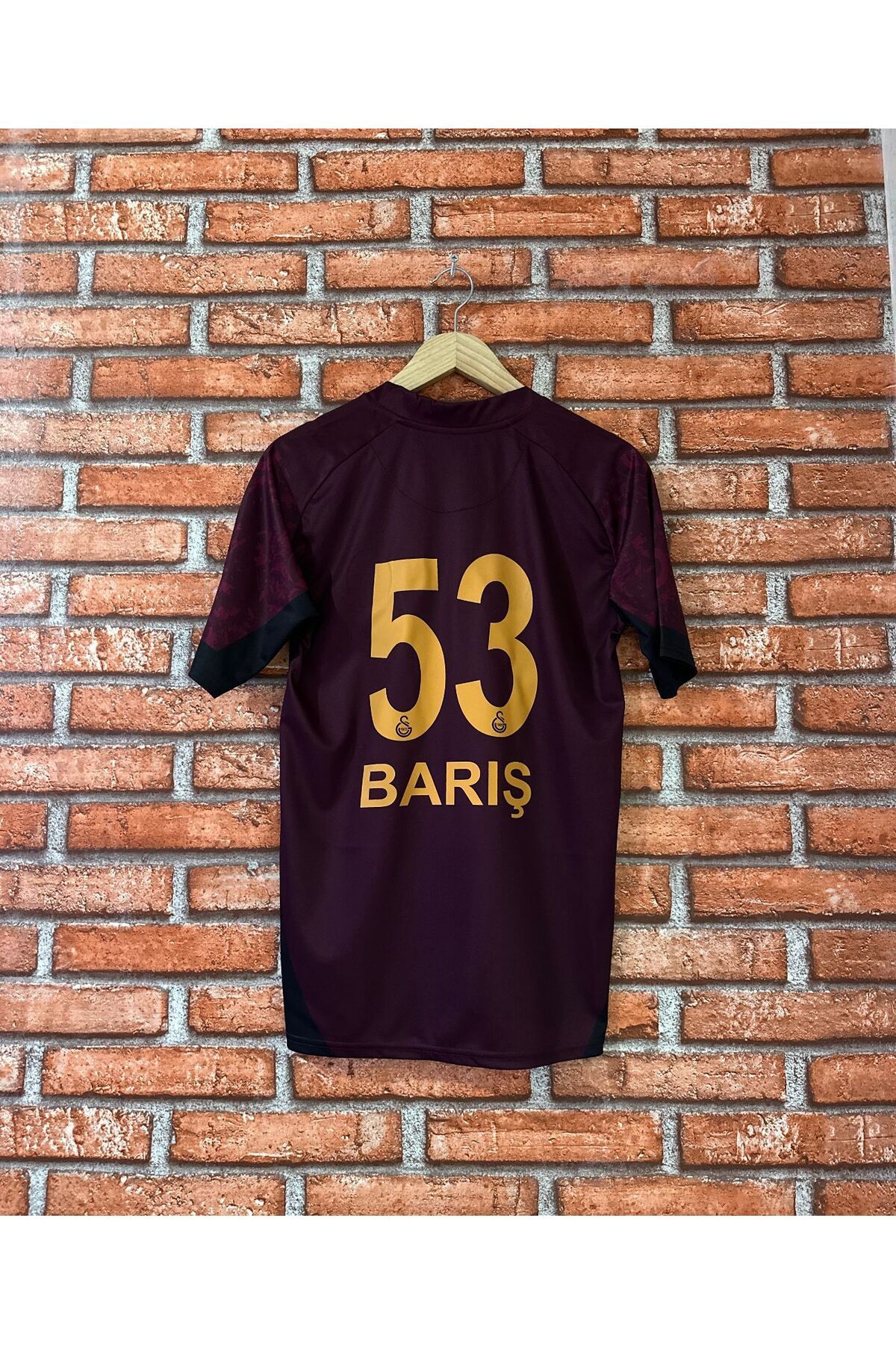 BYSPORTAKUS G.'â.l.a.t.â.s.a.r.â.y 2025/26 Yeni Sezon 5 Yıldızlı Barış Alper Yılmaz Deplasman Forması