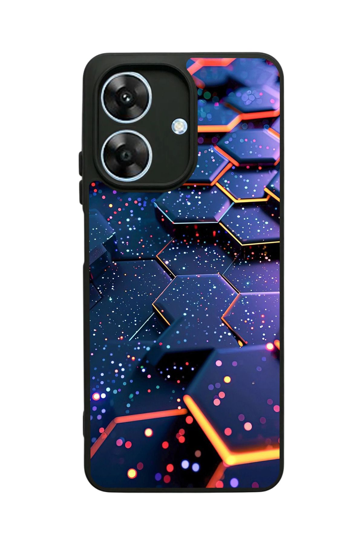 realme Note 60 Uyumlu Mat Siyah Kılıf – Yumuşak Silikon, Koruyucu, Şok Emici Kapak