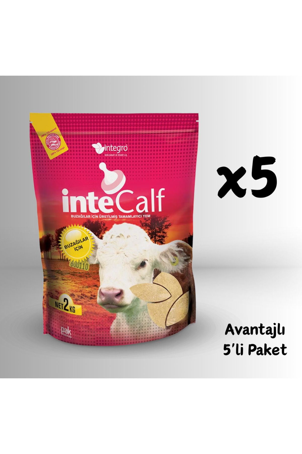 İntegro İnte Calf 10 kg (Avantajlı 5'li Paket)