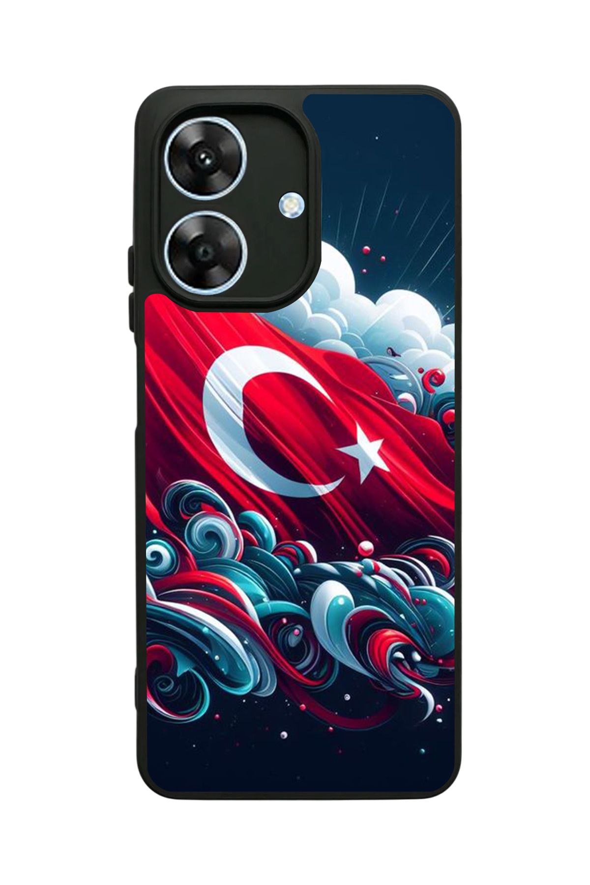 realme Note 60 Uyumlu Mat Siyah Kılıf – Yumuşak Silikon, Koruyucu, Şok Emici Kapak