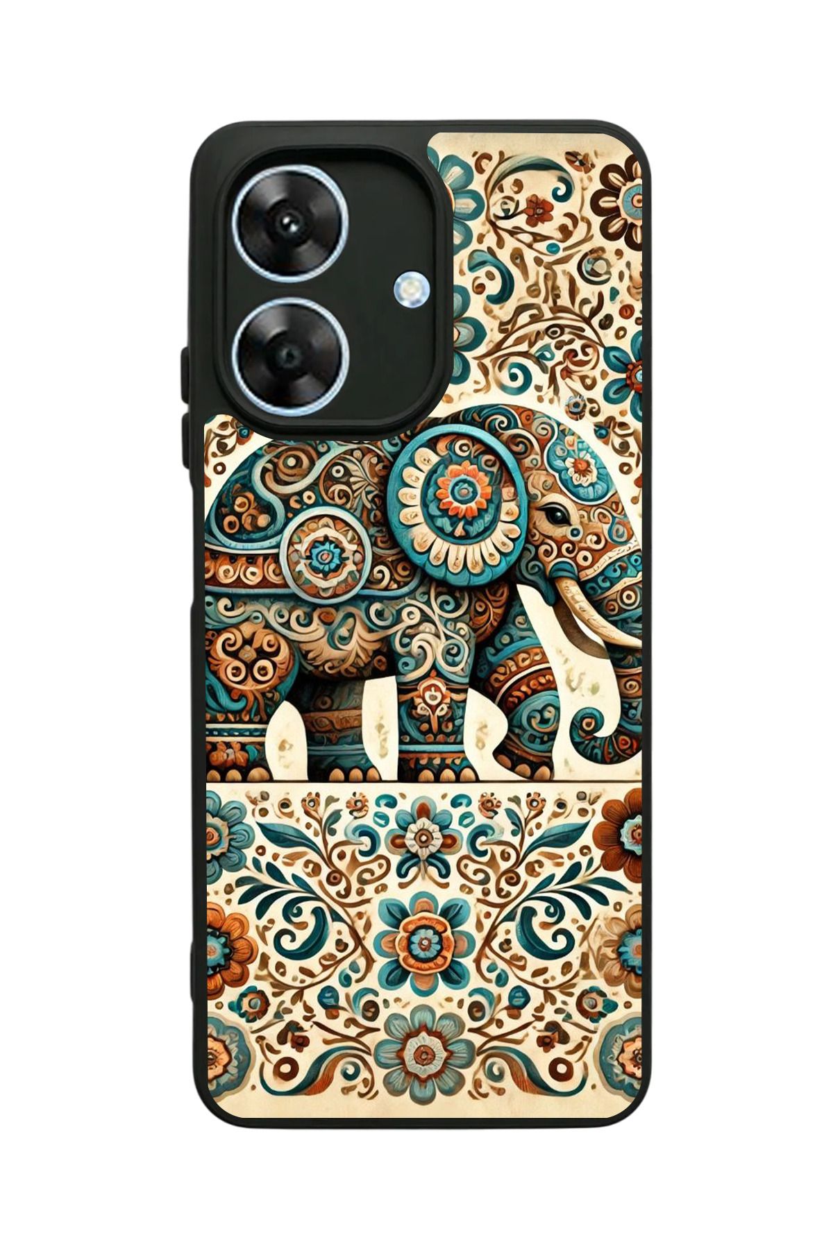 realme Note 60 Uyumlu Mat Siyah Kılıf – Yumuşak Silikon, Koruyucu, Şok Emici Kapak