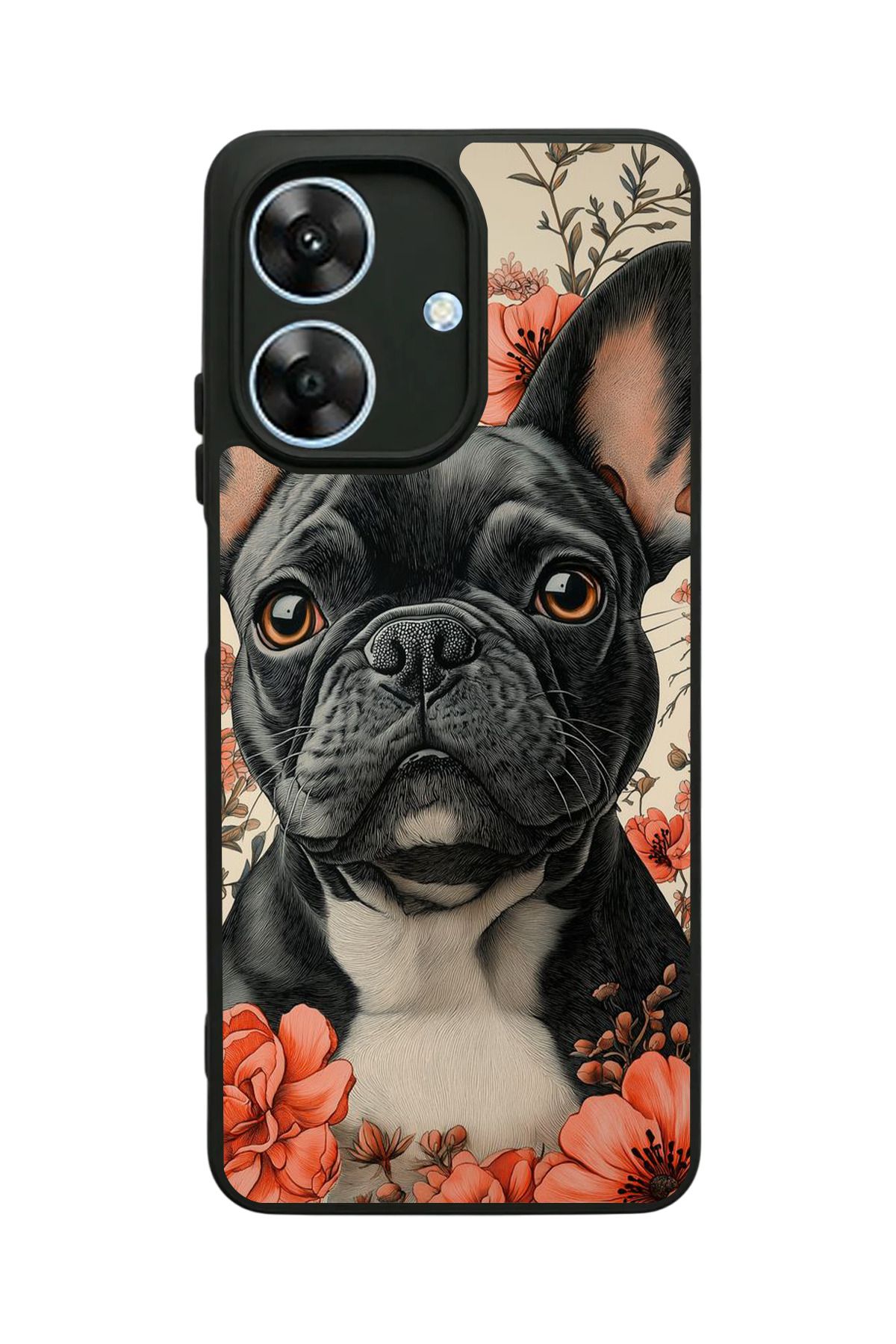 realme Note 60 Uyumlu Mat Siyah Kılıf – Yumuşak Silikon, Koruyucu, Şok Emici Kapak