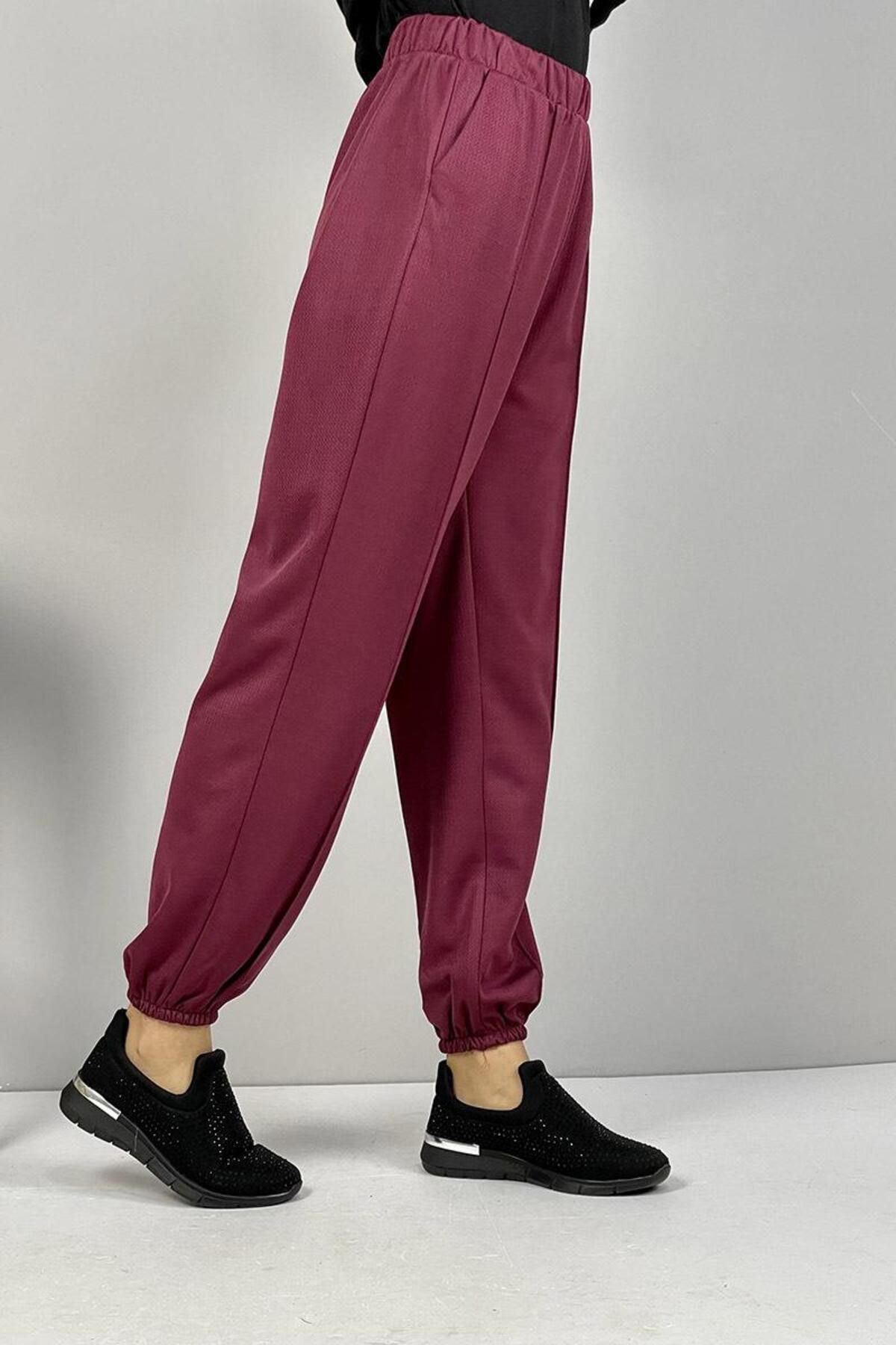 PuShe Moda Çizgi Pantolon