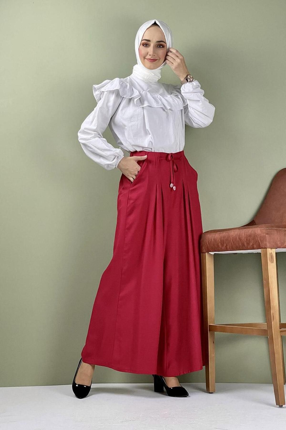PuShe Moda Çizgi Pantolon