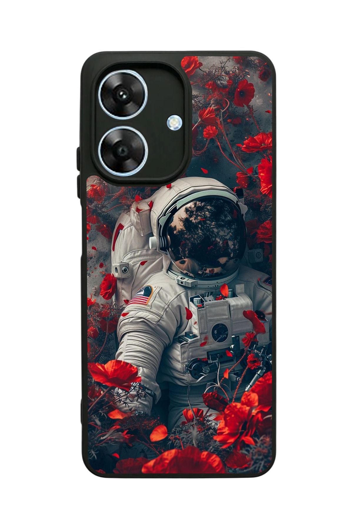 realme Note 60 Uyumlu Mat Siyah Kılıf – Yumuşak Silikon, Koruyucu, Şok Emici Kapak