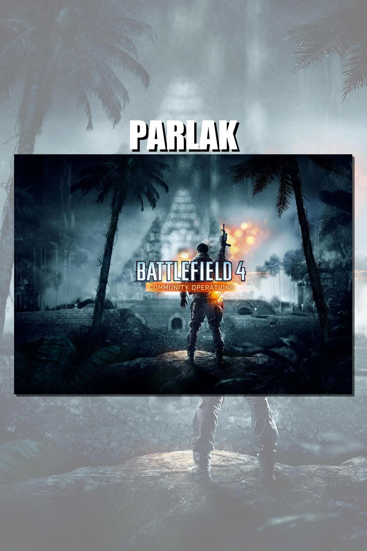 CALLWOOD Battlefield Çerçevesiz Oyun Posteri - Duvar Kağıdı Yüksek Kaliteli Baskı