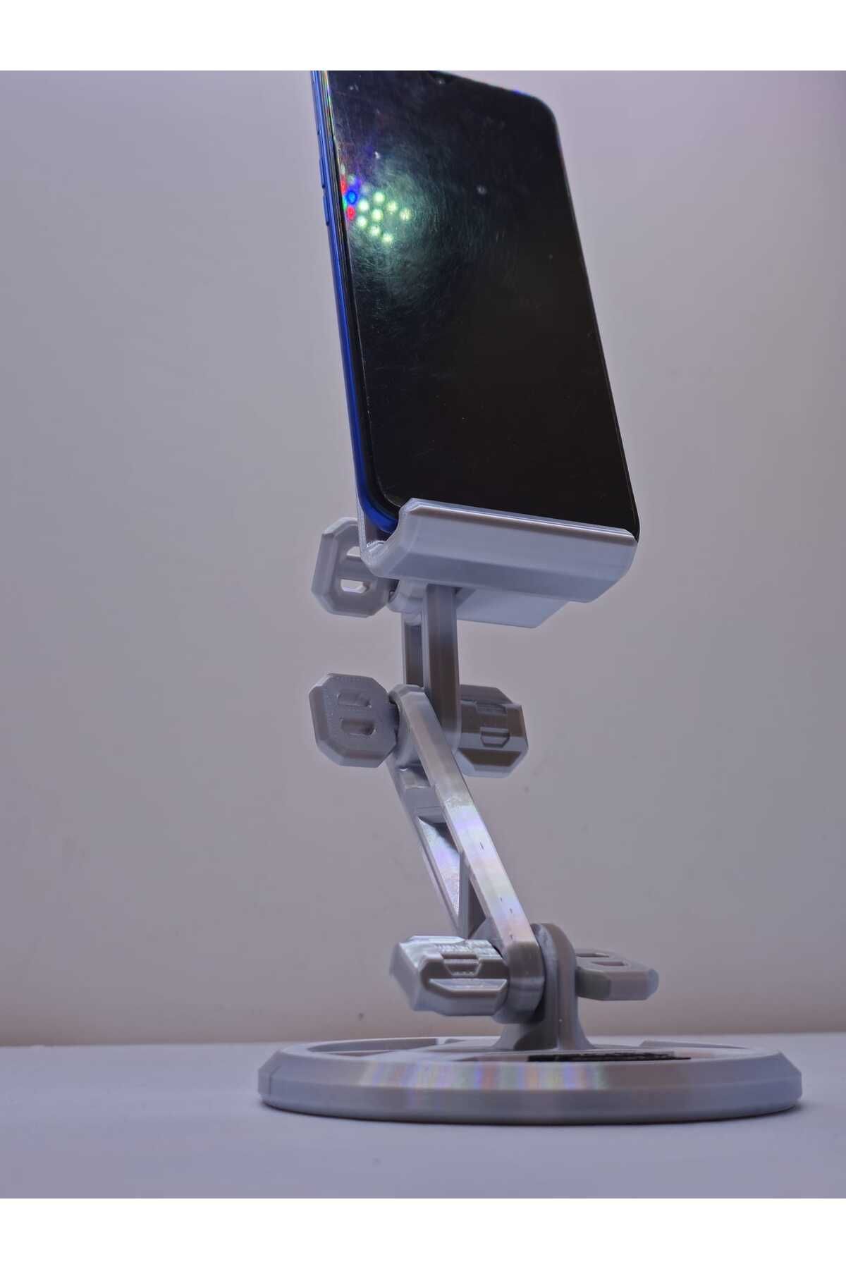 higistore hediyelik Özel İsim Yazılabilen Ayarlanabilir Telefon Standı kalın kılıf uyumlu telefon tutucu–8Renk
