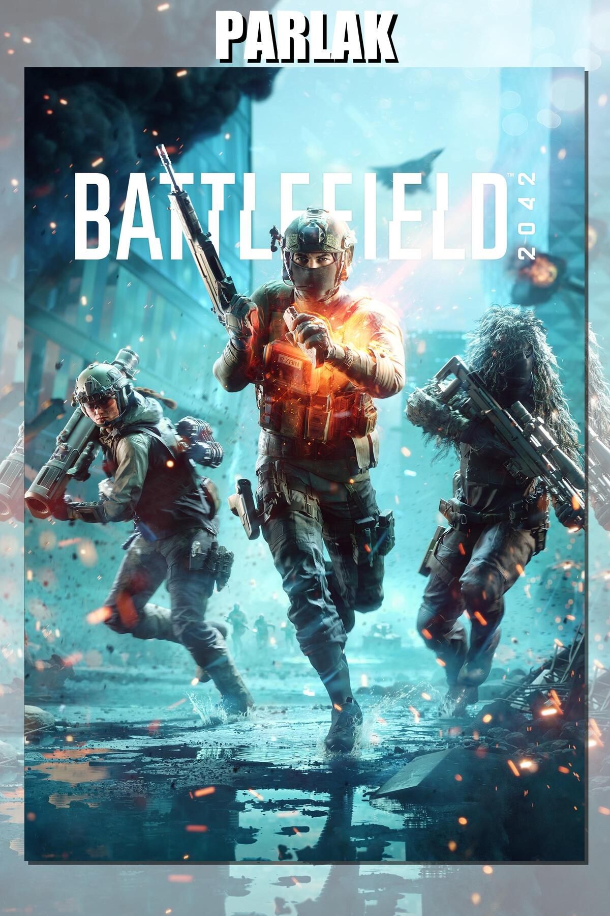 CALLWOOD Battlefield Çerçevesiz Oyun Posteri - Duvar Kağıdı Yüksek Kaliteli Baskı
