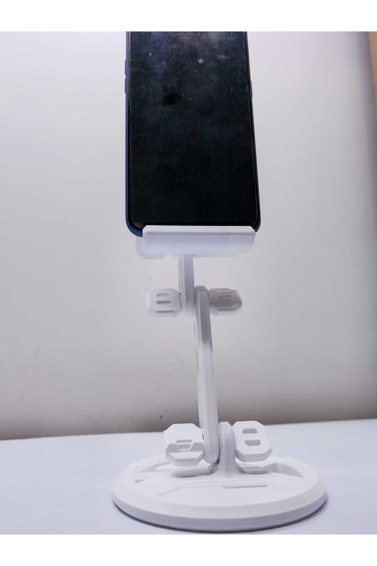 higistore hediyelik Özel İsim Yazılabilen Ayarlanabilir Telefon Standı kalın kılıf uyumlu telefon tutucu–8Renk