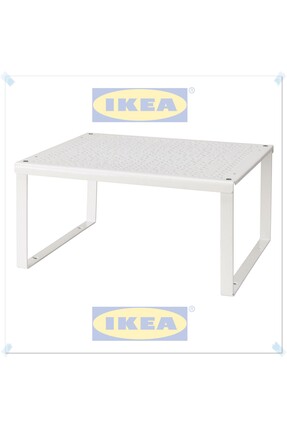 IKEA Variera Beyaz Çelik Dolap İçi Düzenleyici, 32x28x16 cm