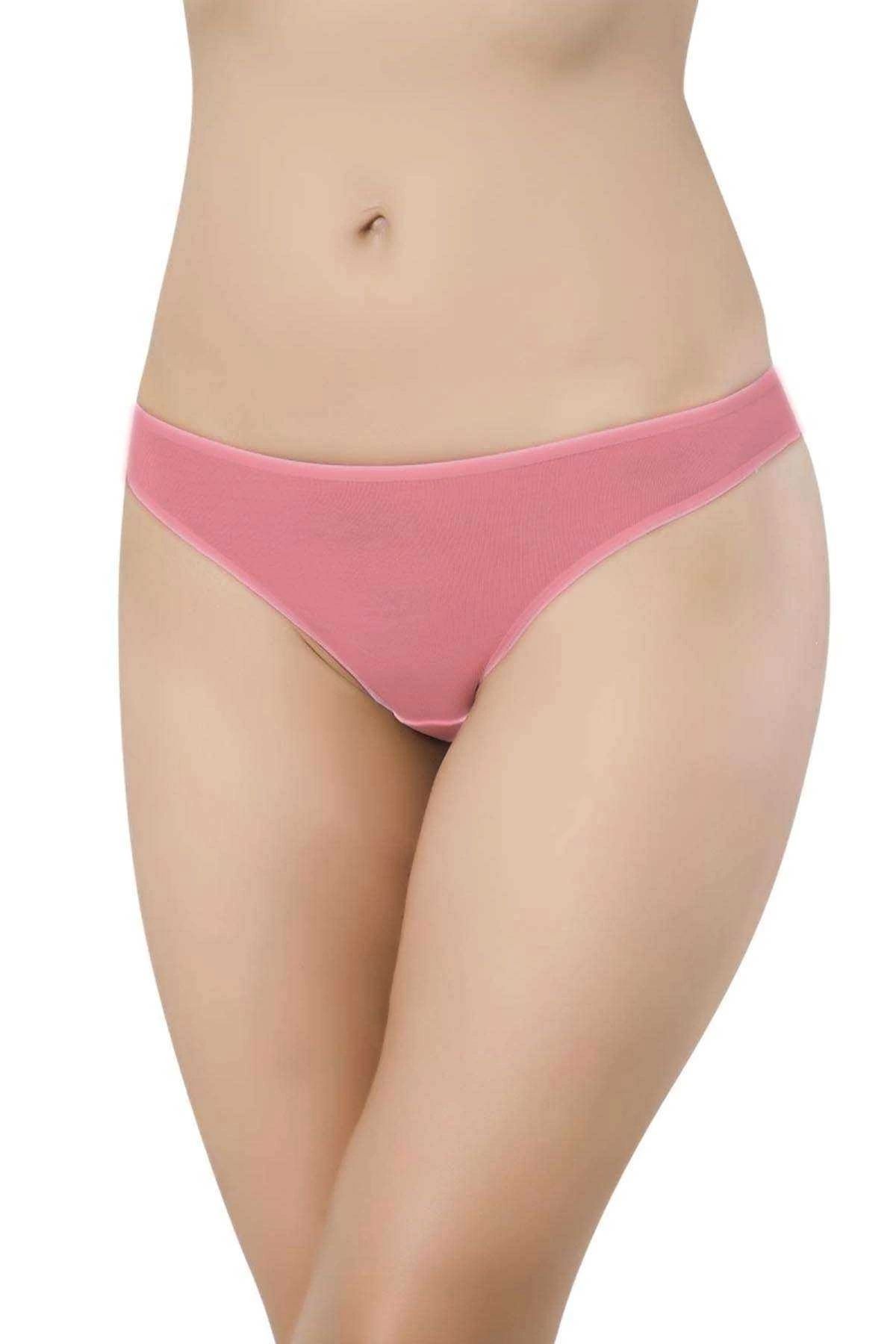 GiyimCity 10 adet Süper Eko Set Likralı Kadın Slip Gri Pudra Yeşil Fuşya Mavi