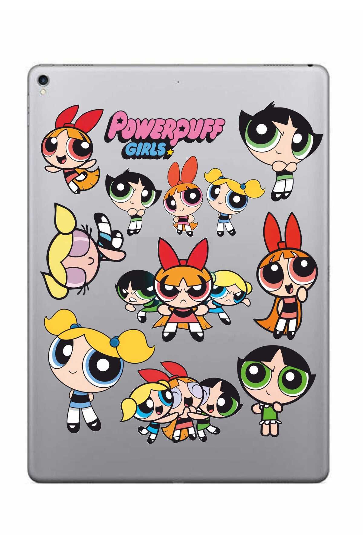 hediyenebak Powerpuff Girls Seri 1 Sticker Seti | Laptop Ajanda Pc Tablet Telefon Defter Etiket Bullet Journal