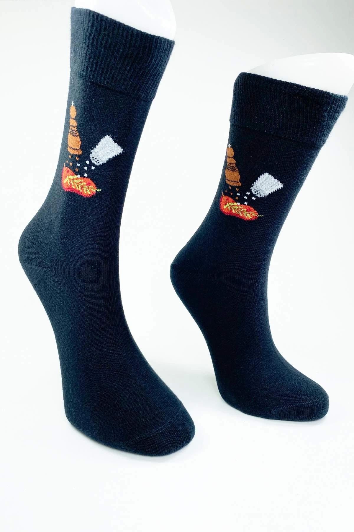 GiyimCity 3 Çift Kadın Erkek Unisex Kalın Uzun Çorap