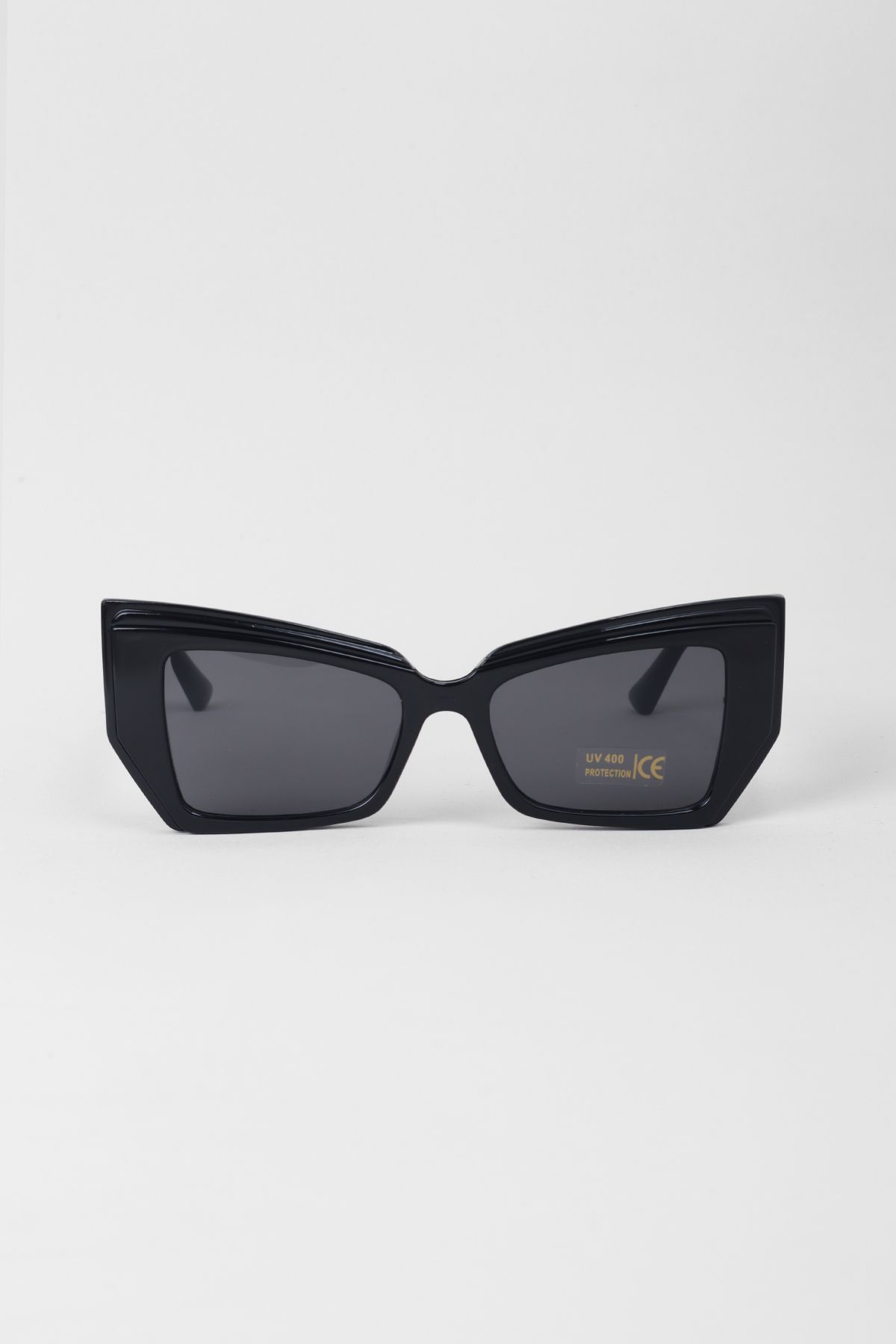 Kapin Lumo Cateye Retro Kadın Güneş Gözlüğü Premium Çerçeve - Siyah
