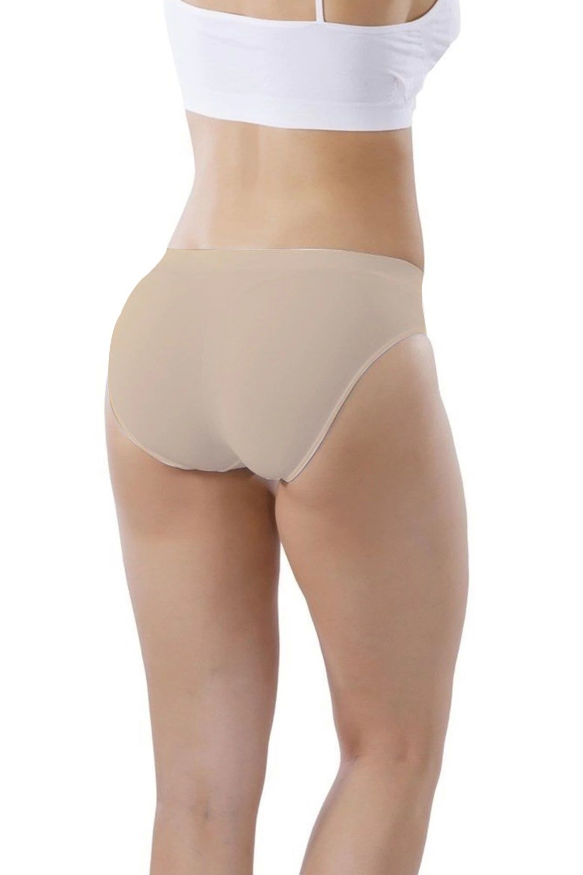 GiyimCity Dikişsiz Iz Yapmaz Slip Külot 11000 Ten