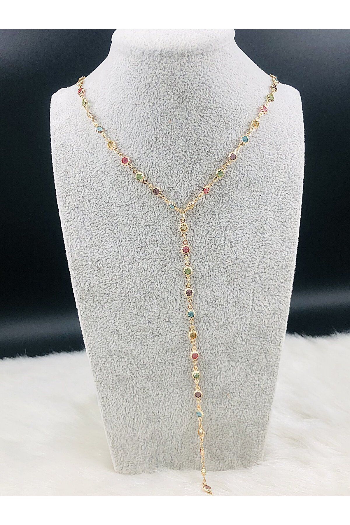 DS DİAMONDSHOP ÇELİK KOLYE Y MODEL YENİ SEZON BYÇKL-202505994