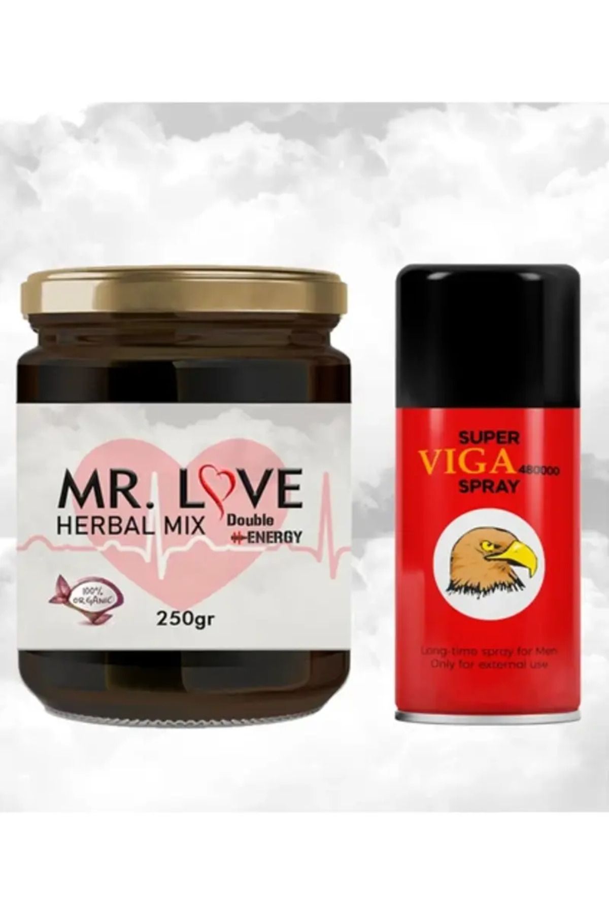 Natural Creams Lovix Erkeklere Özel Sertlik Performanse Takviyesi 240 gr + Bakım Sprayı