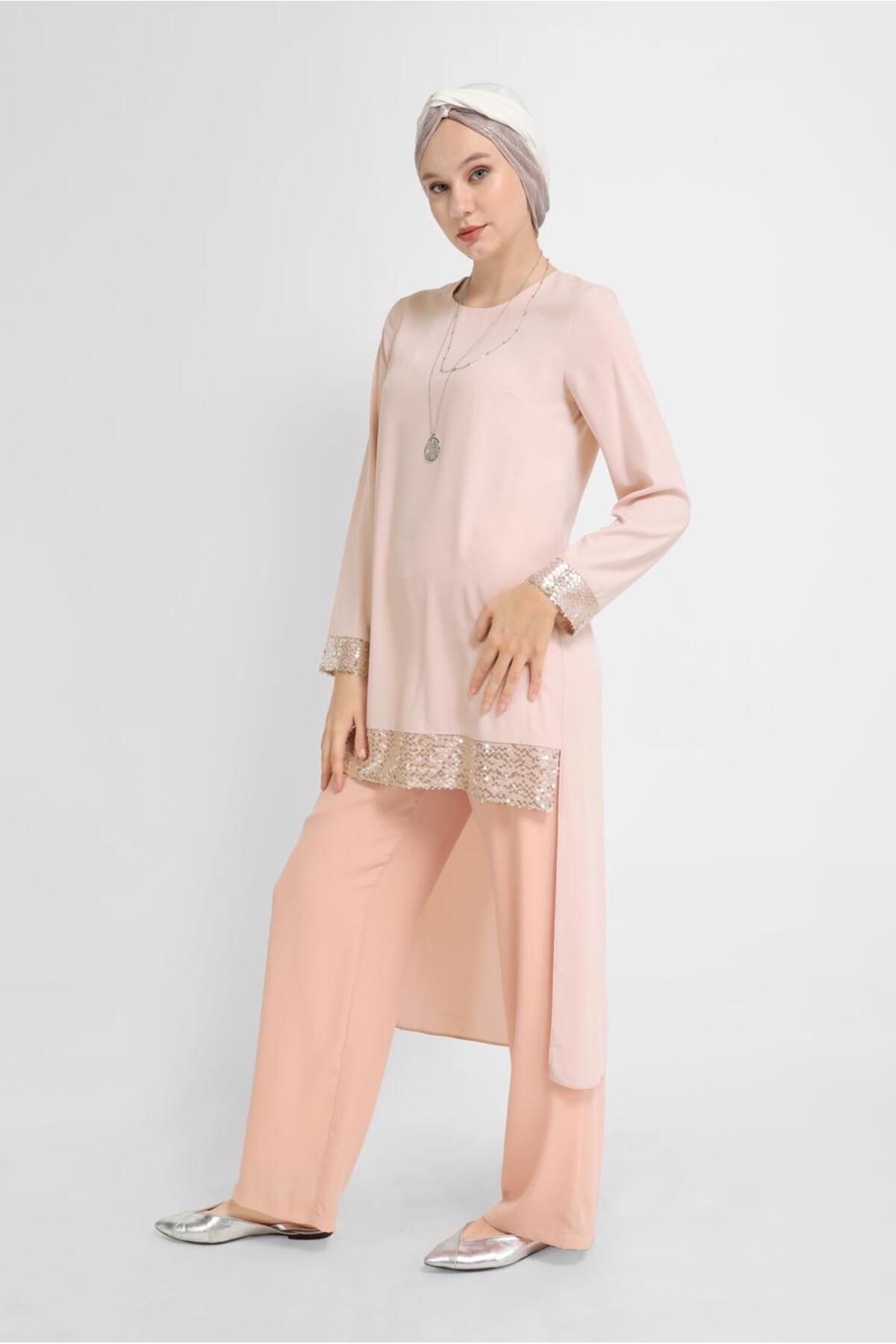 Alvina-Arm Tip Pull Detailed Tunic 40876 2