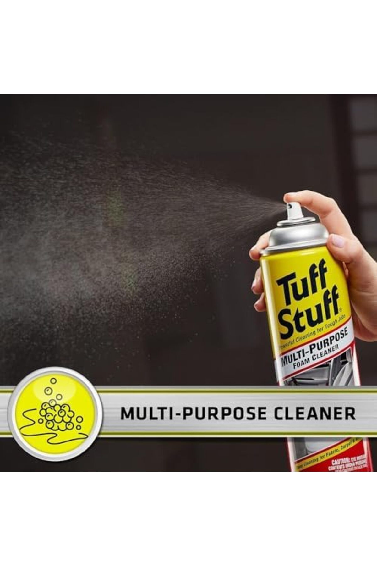 Generic-Tuff Stuff Multi-Purpose Foam Cleaner - 2PCS 3