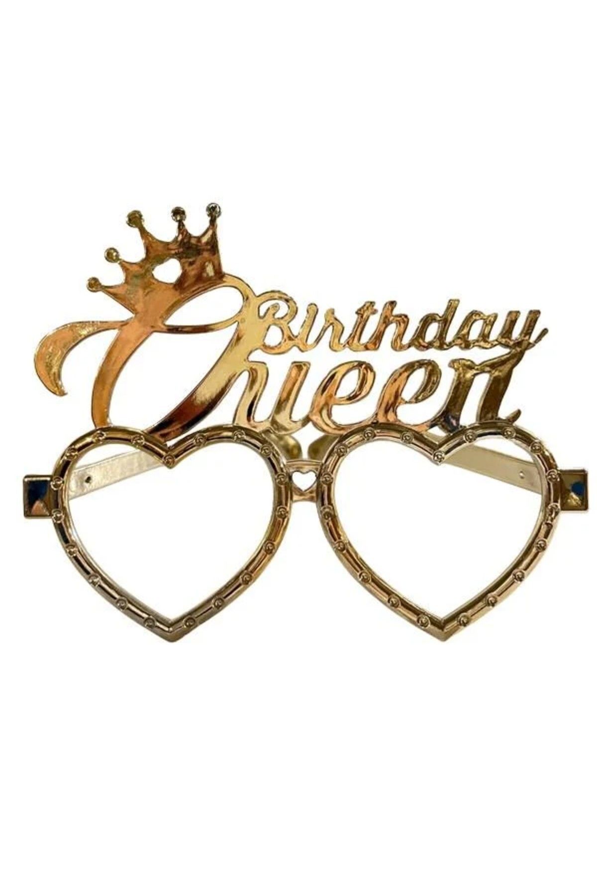 BKMC PARTY Birthday Queen Mika Gözlük - Doğum Günü Konsepti - Parti Malzemeleri