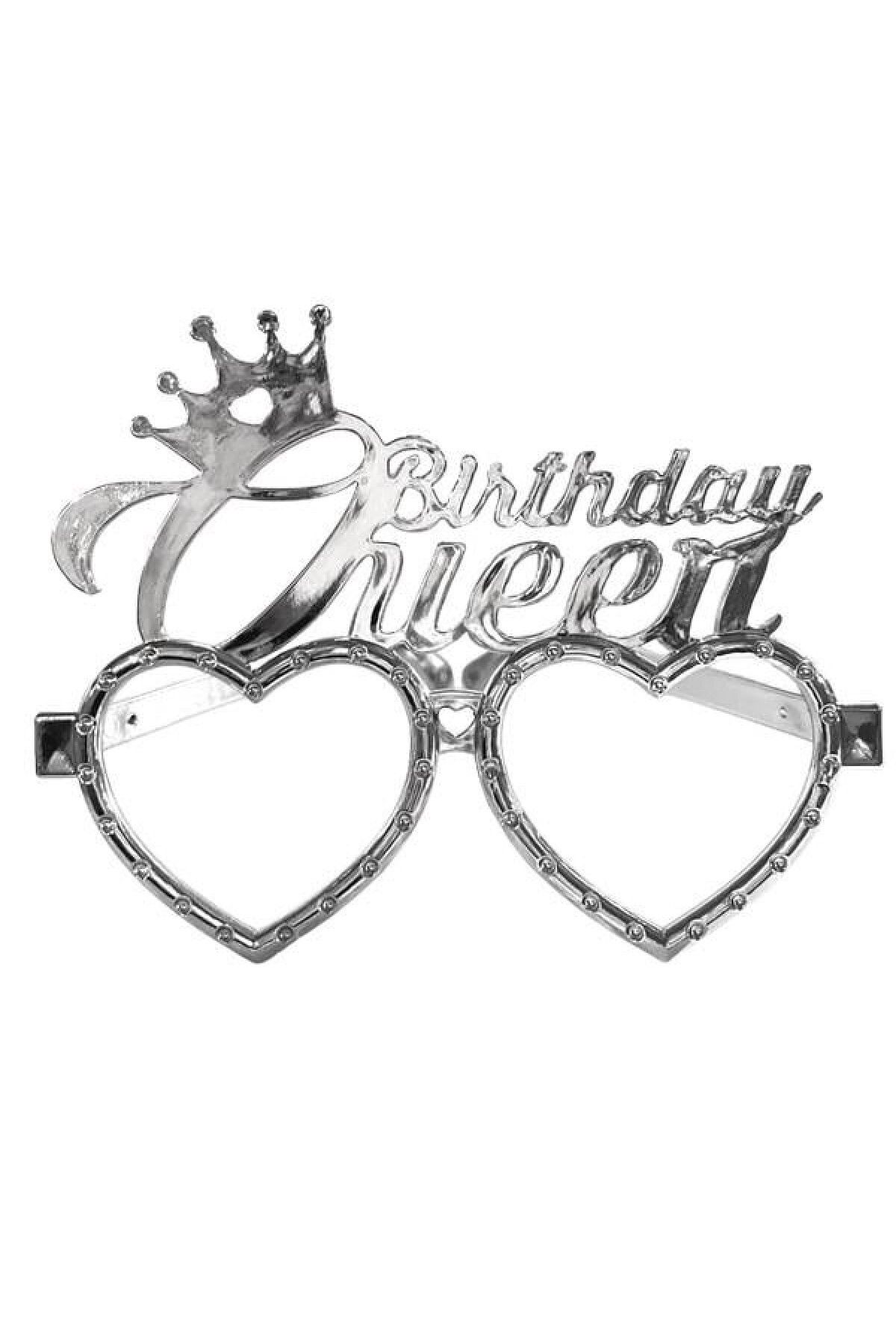 BKMC PARTY Birthday Queen Mika Gözlük - Doğum Günü Konsepti - Parti Malzemeleri