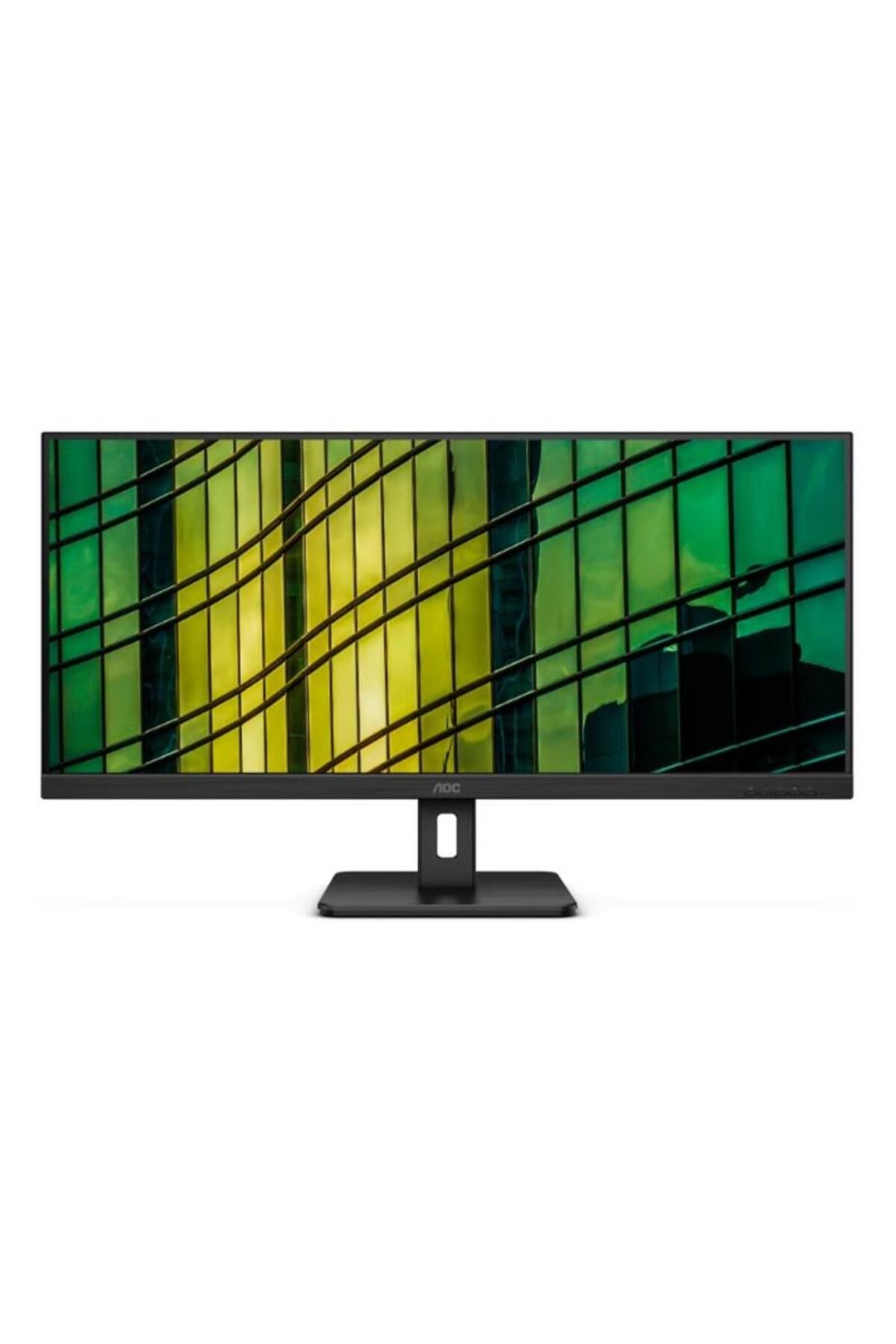 Pazarcan 34 Aoc U34e2m/bk 4ms 100mhz 2xhdmi 1xdp Wqhd 3440x1440 Çerçevesiz Düşük Mavi Işik Vesa Siyah