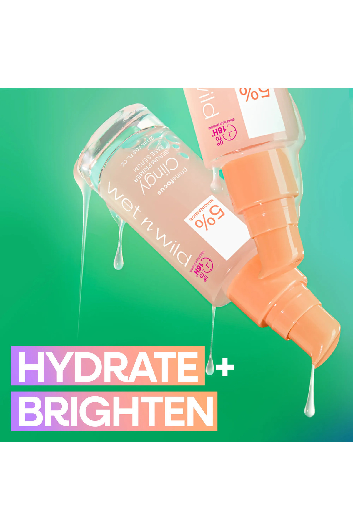 Prime Focus Clingy Serum Primer — صورتی 40150 — تصویر 4 از 5