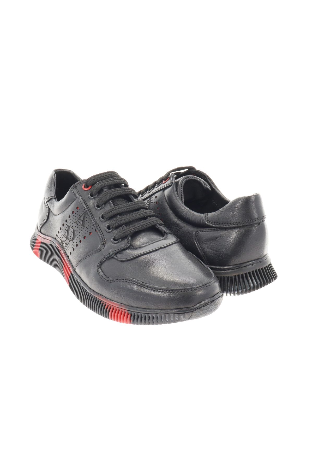 TOGO-Sports shoes, Urban Sneakers DYANY 235 HR Black, Natural Leather 5