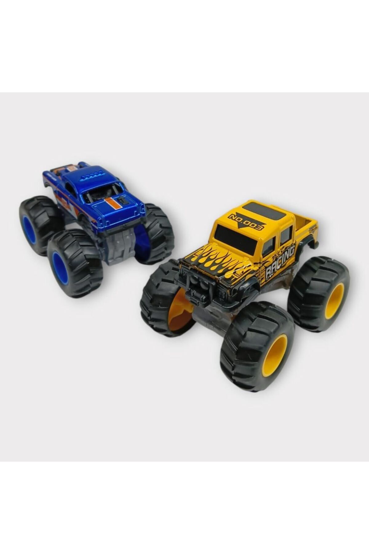 Easy Tedarik Mini OffRoad Araçlar 2li Sarı Lacivert