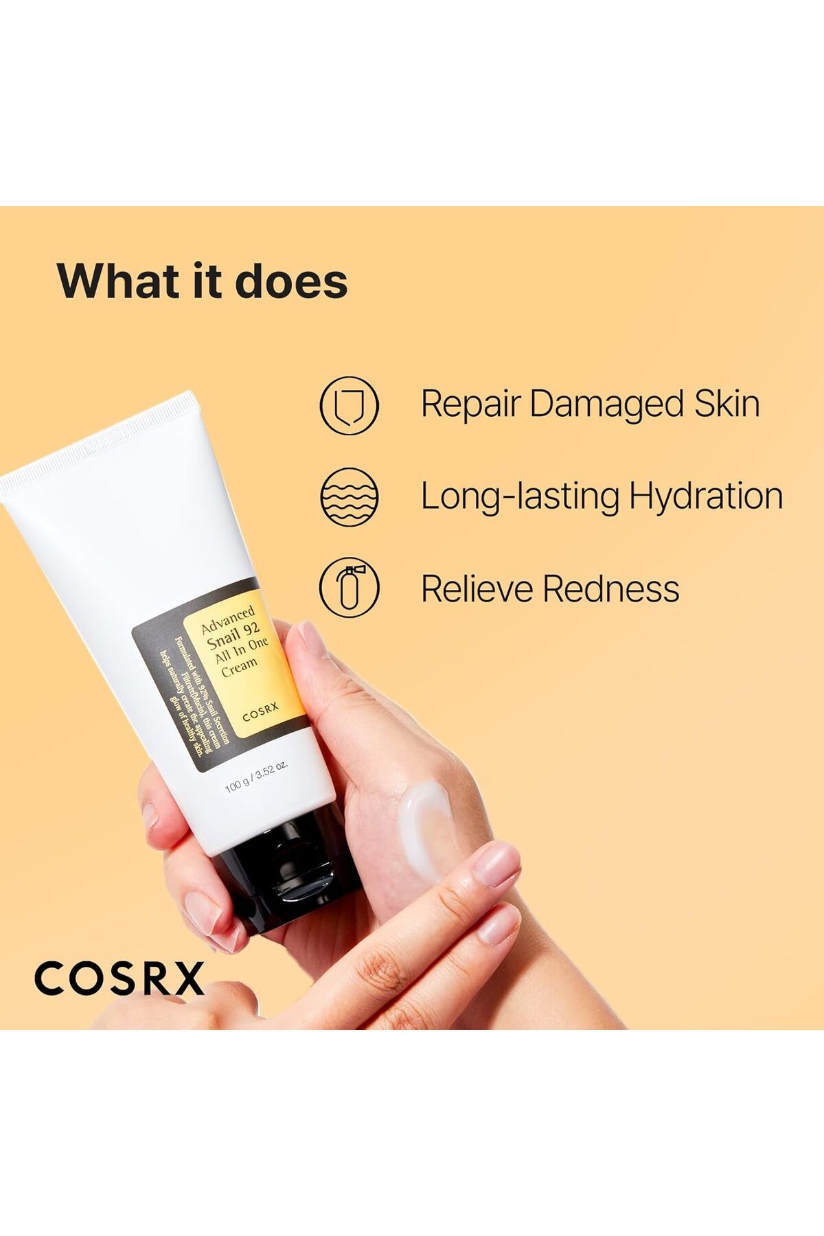 LEADING LINES-C.O.S.R.X Advanced Snail 92 All-in-One Cream - Tube 100g 3