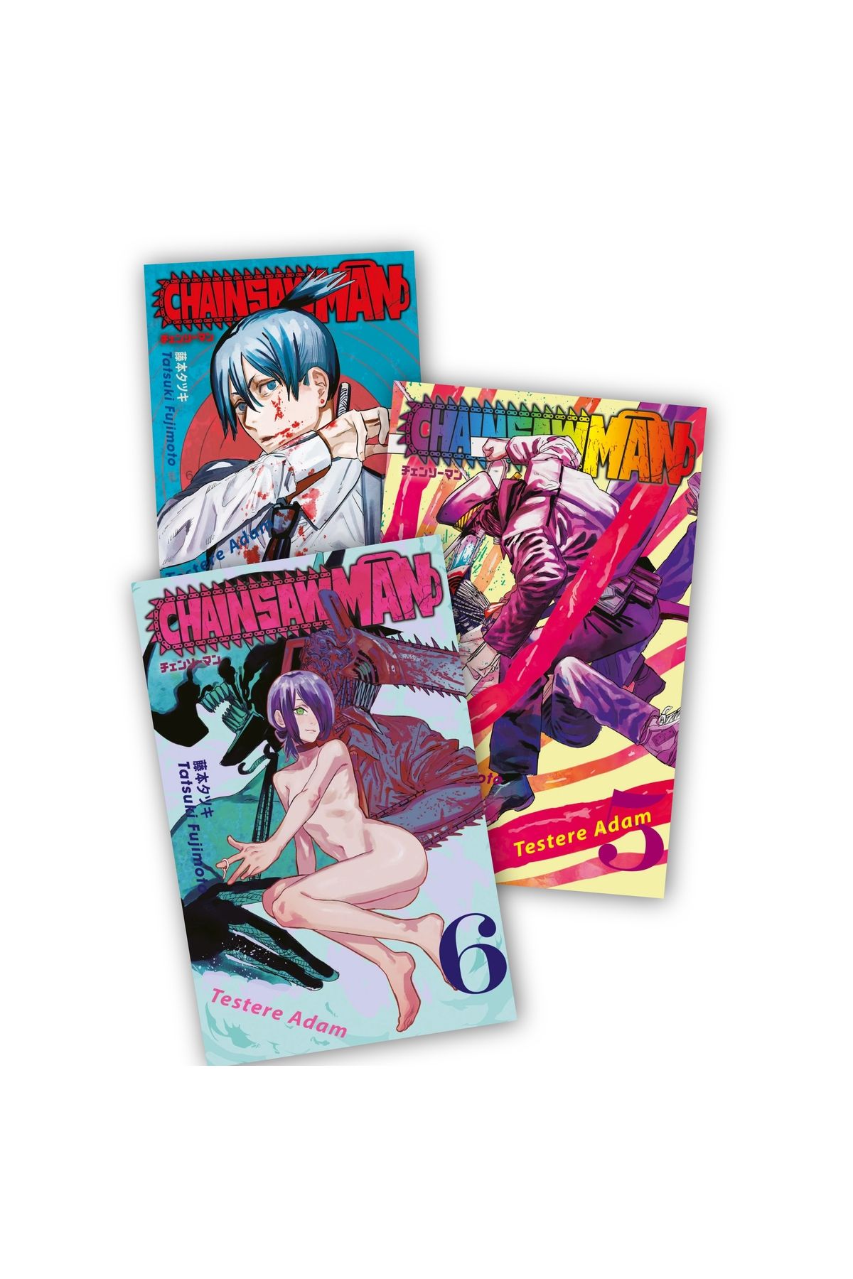 Gerekli Şeyler Yayıncılık Chainsaw Man 4-5-6. Ciltler 3 lü Manga Seti