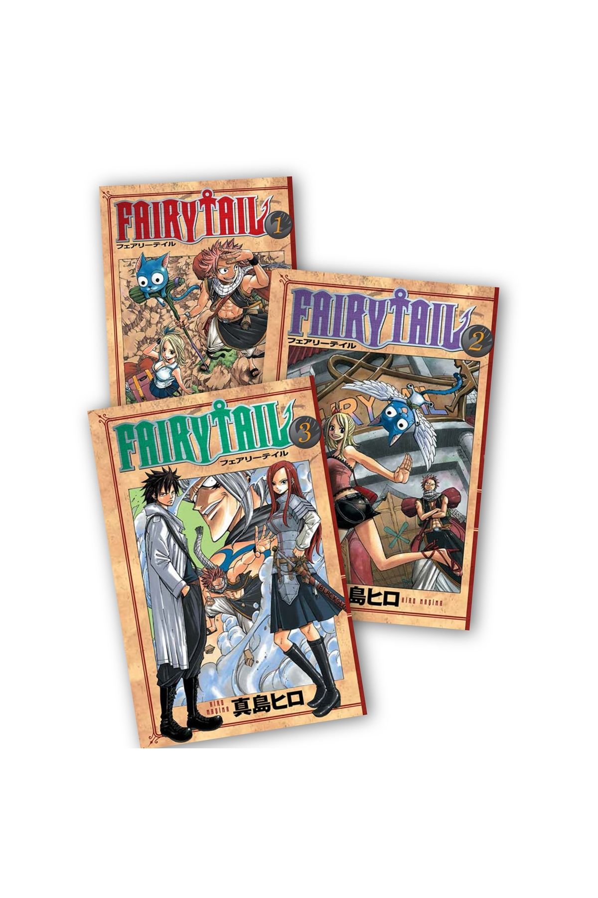 Gerekli Şeyler Yayıncılık Fairy Tail 1-2-3. Ciltler 3 lü Manga Seti