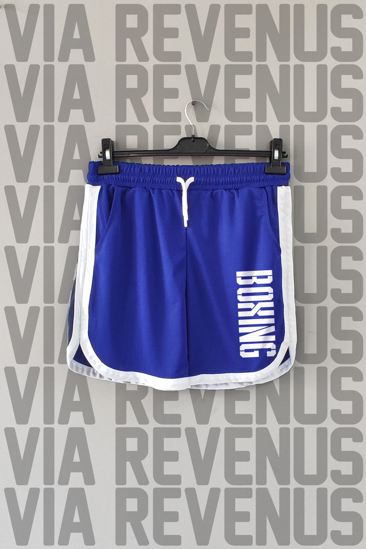 Vordevia Boxing Baskılı Biye Detaylı Spor Antrenman Şortu