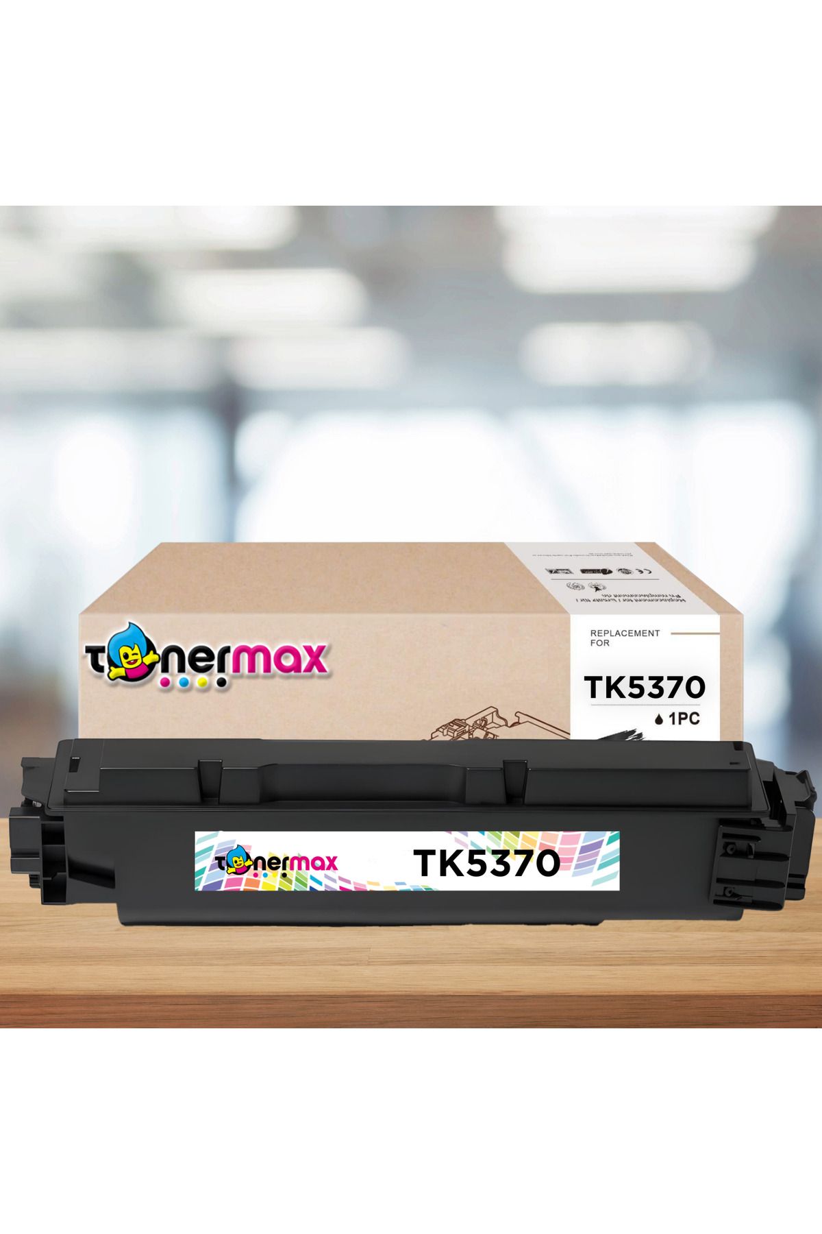 tonermax Kyocera Uyumlu Tonermax TK-5370BK Muadil Toner Siyah – ECOSYS MA3500cix, MA3500cifx, PA3500cx Yazıcı