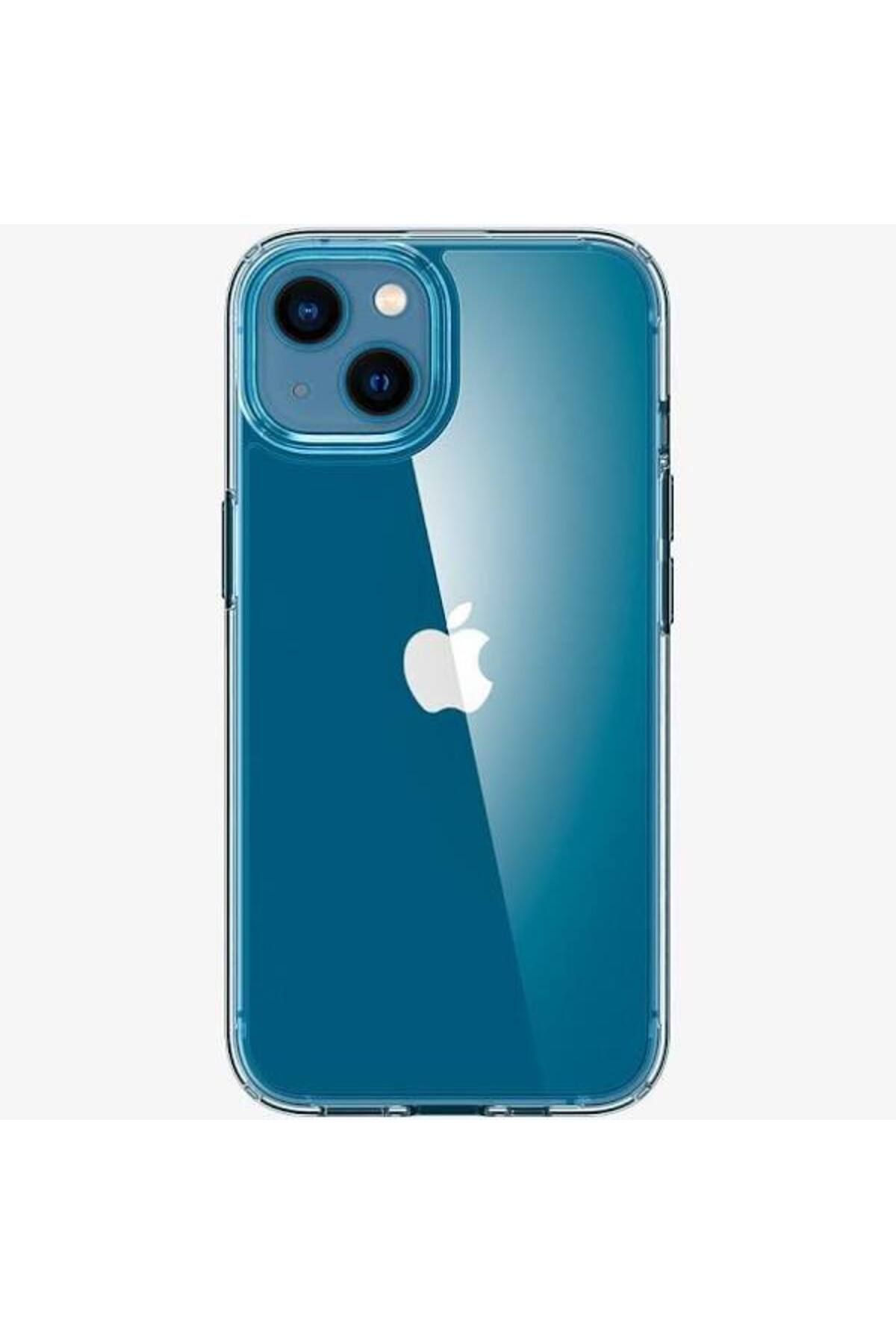 Glazef İPHONE 13 MİNİ Şeffaf Kılıf Kamera Korumalı Ultra İnce Esnek Kılıf
