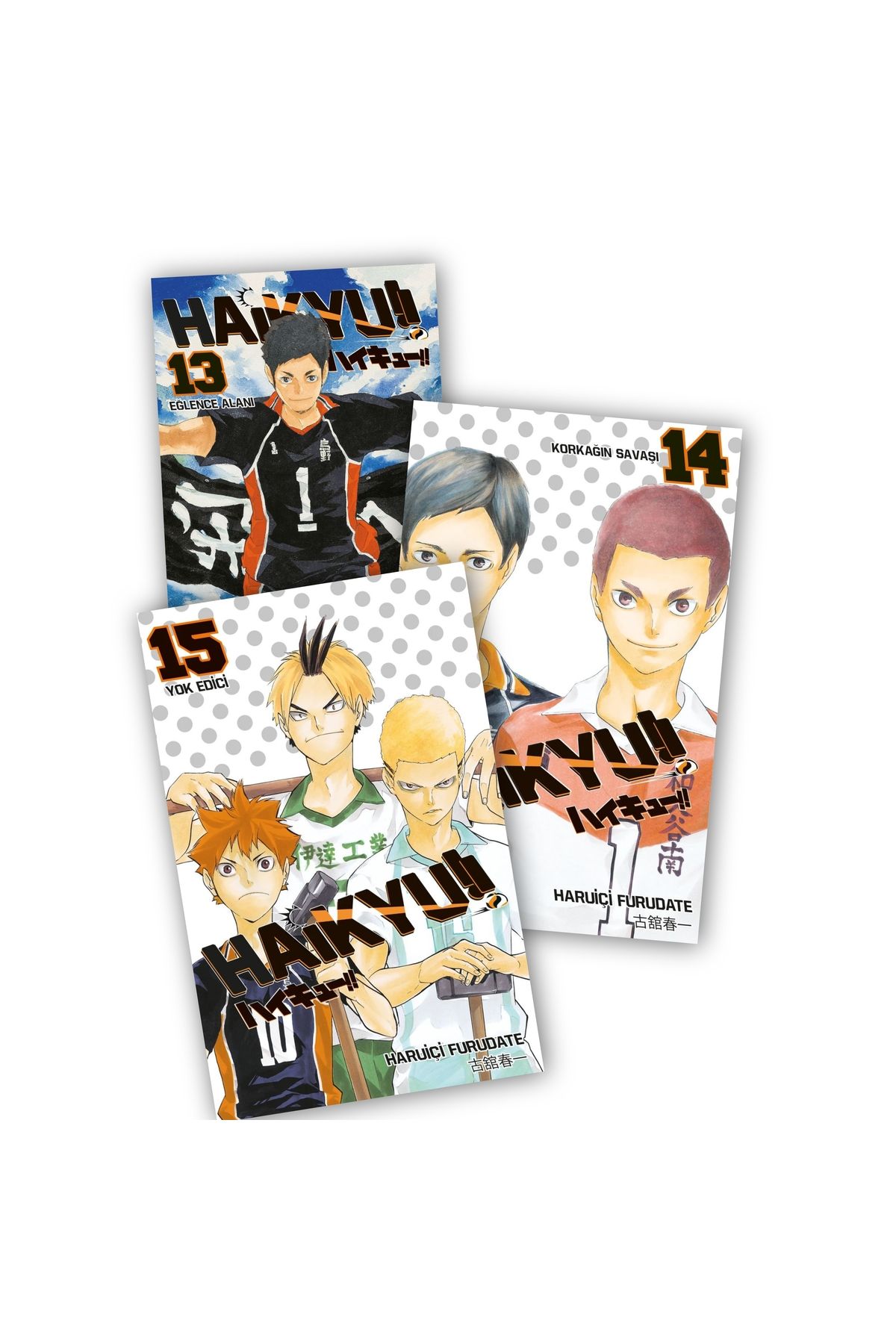 Gerekli Şeyler Yayıncılık Haikyu 13-14-15. Ciltler 3 lü Manga Seti