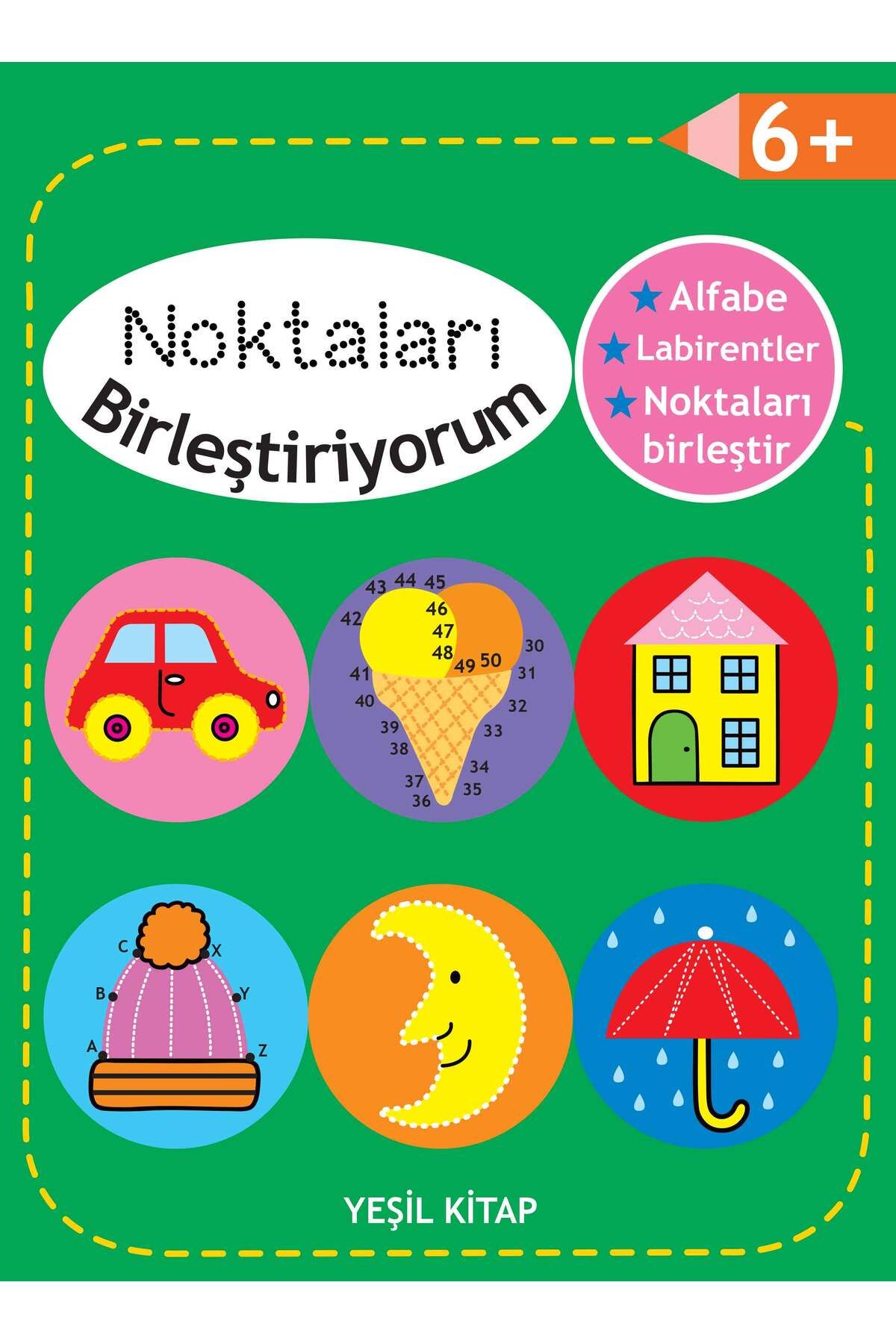 Parıltı Yayınları Noktaları Birleştiriyorum Yeşil 6 Yaş