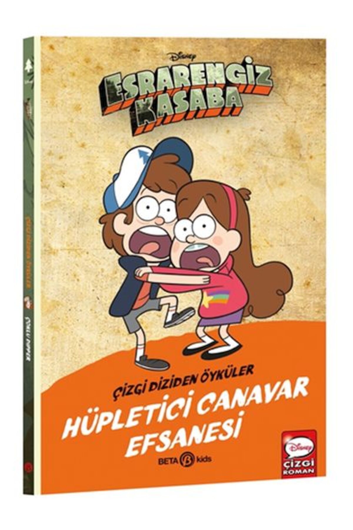 Destek Yayınları Esrarengiz Kasaba Çizgi Diziden Öyküler Hüpletici Canavar Efsanesi