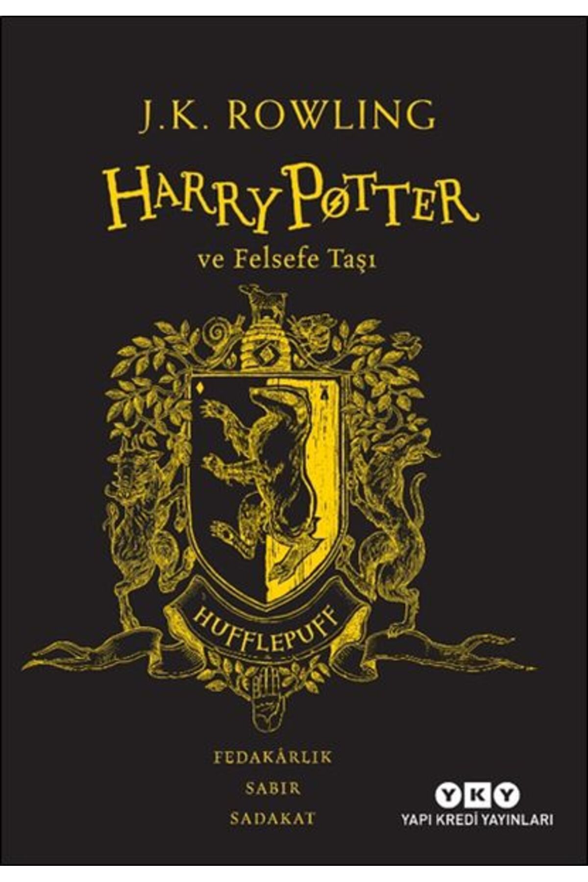 Destek Yayınları Harry Potter ve Felsefe Taşı 20 Yıl Hufflepuff Özel Baskısı
