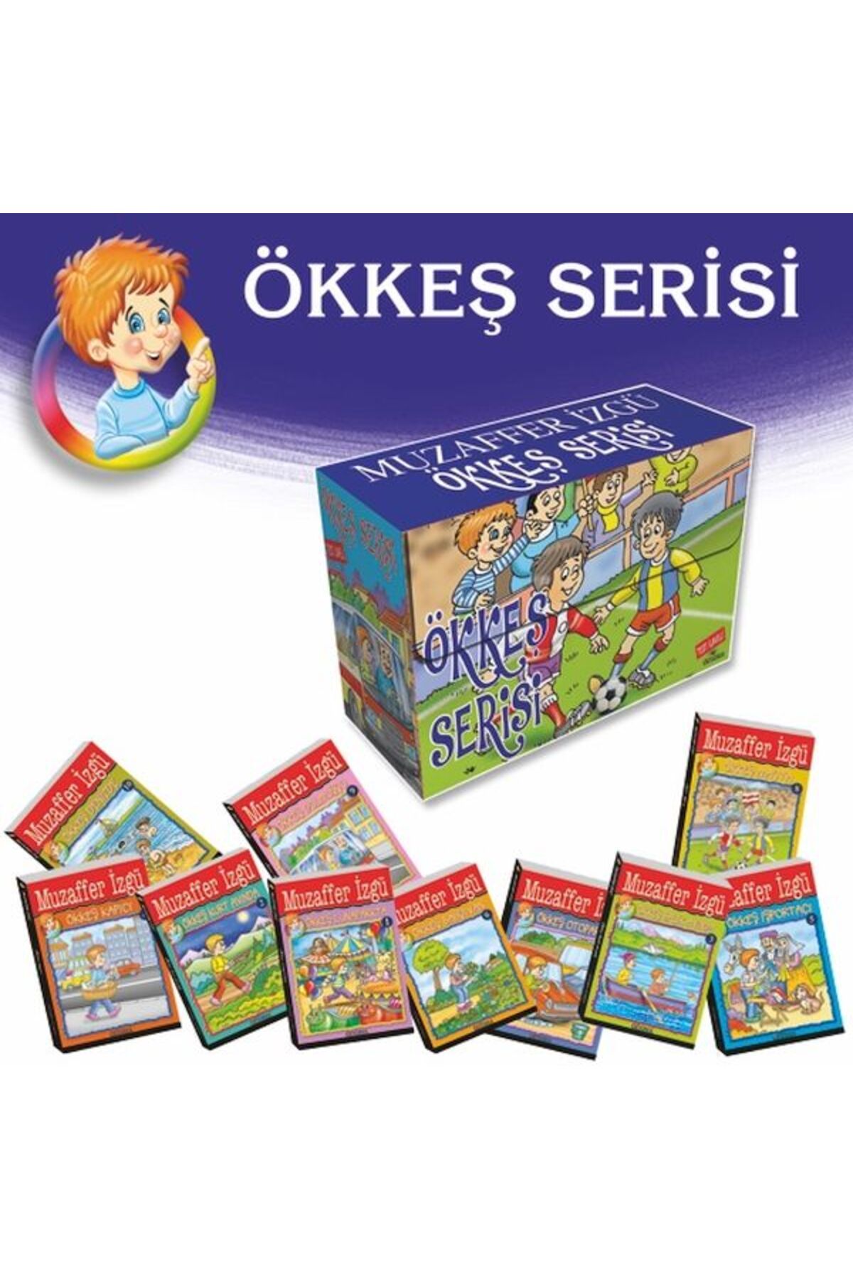 Destek Yayınları Muzaffer İzgü Öykü Seti 10 Kitap Takım Ökkeş Dizisi