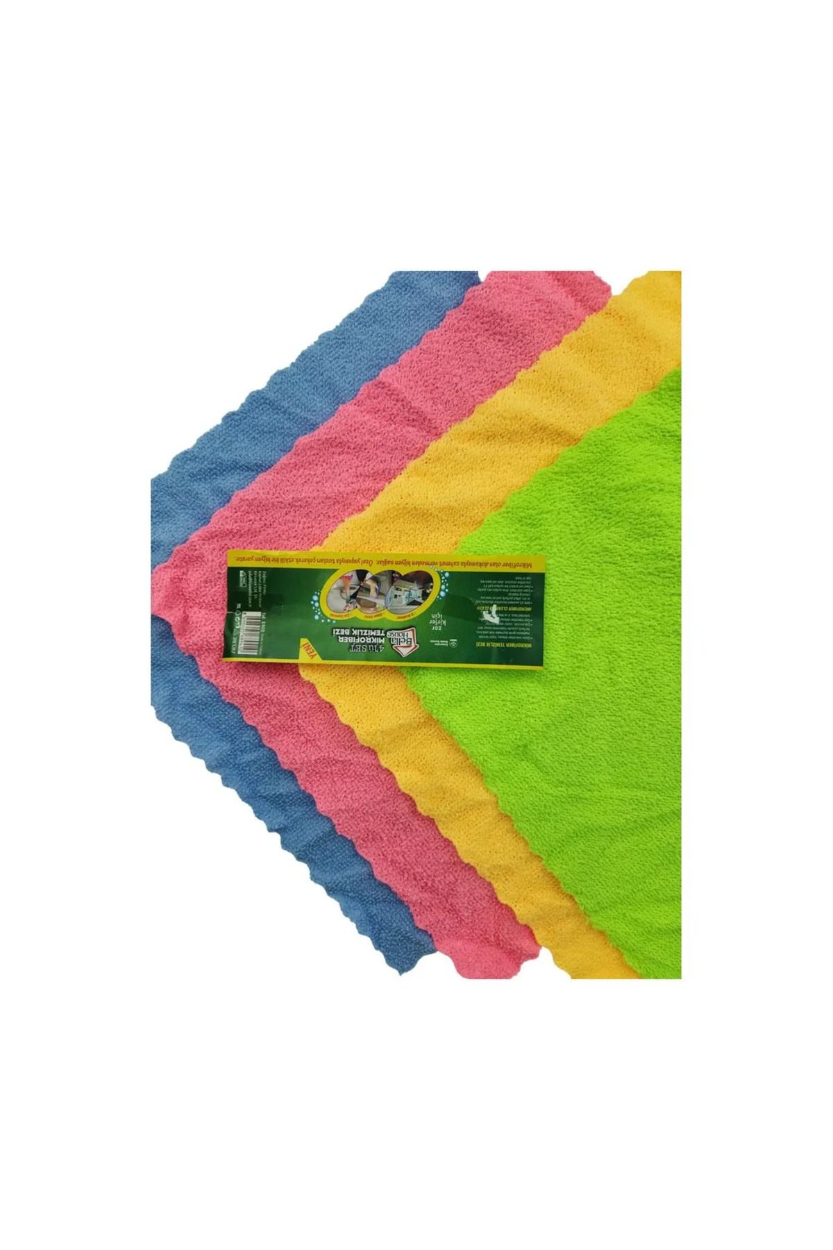Bella House Mikro Fiber Temizlik Bezi 4'lü Paket
