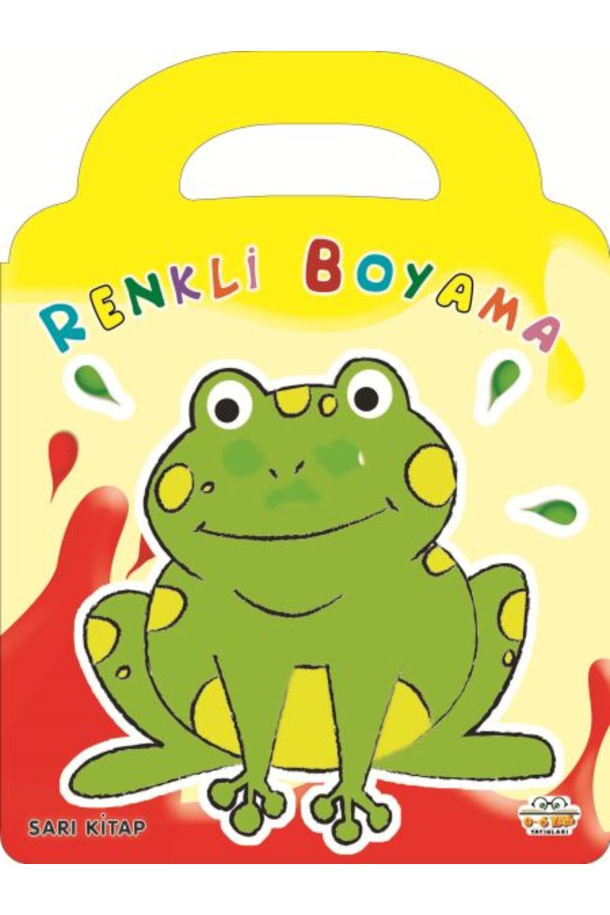 0-6 Yaş Yayınları Renkli Boyama Sarı