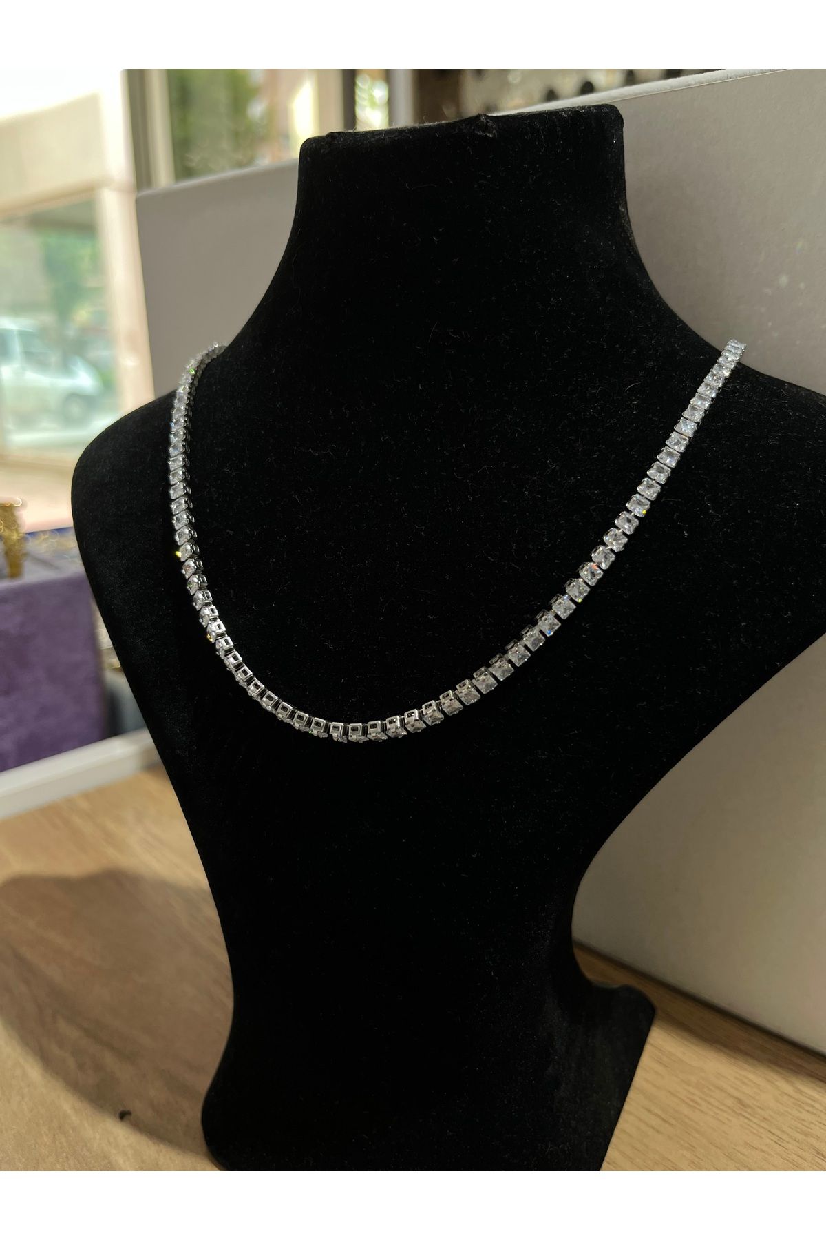 Tuwal Jewelry Paslanmaz Su yolu Çelik Kolye