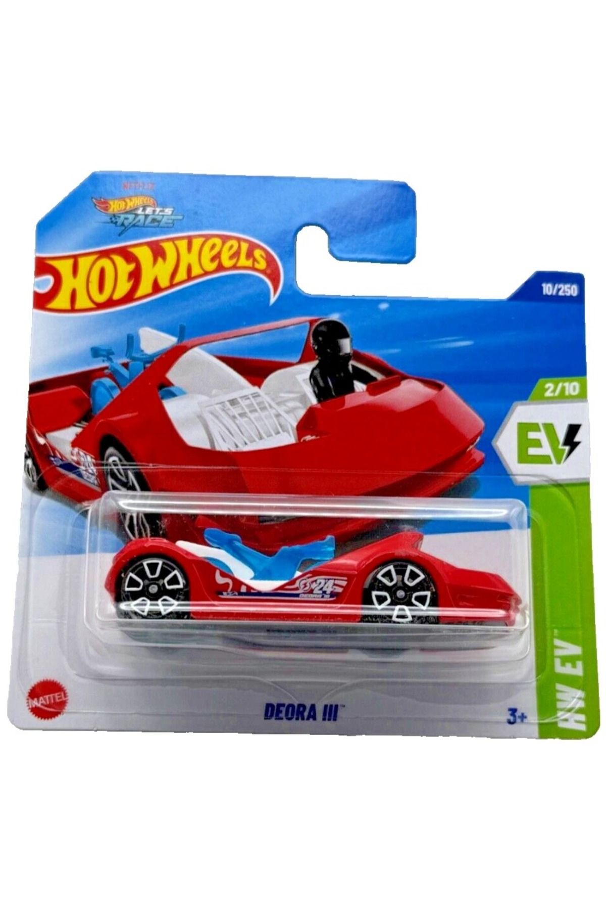 HOT WHEELS Deora III – 2025 HW EV Serisi Koleksiyon Arabası (10/250)