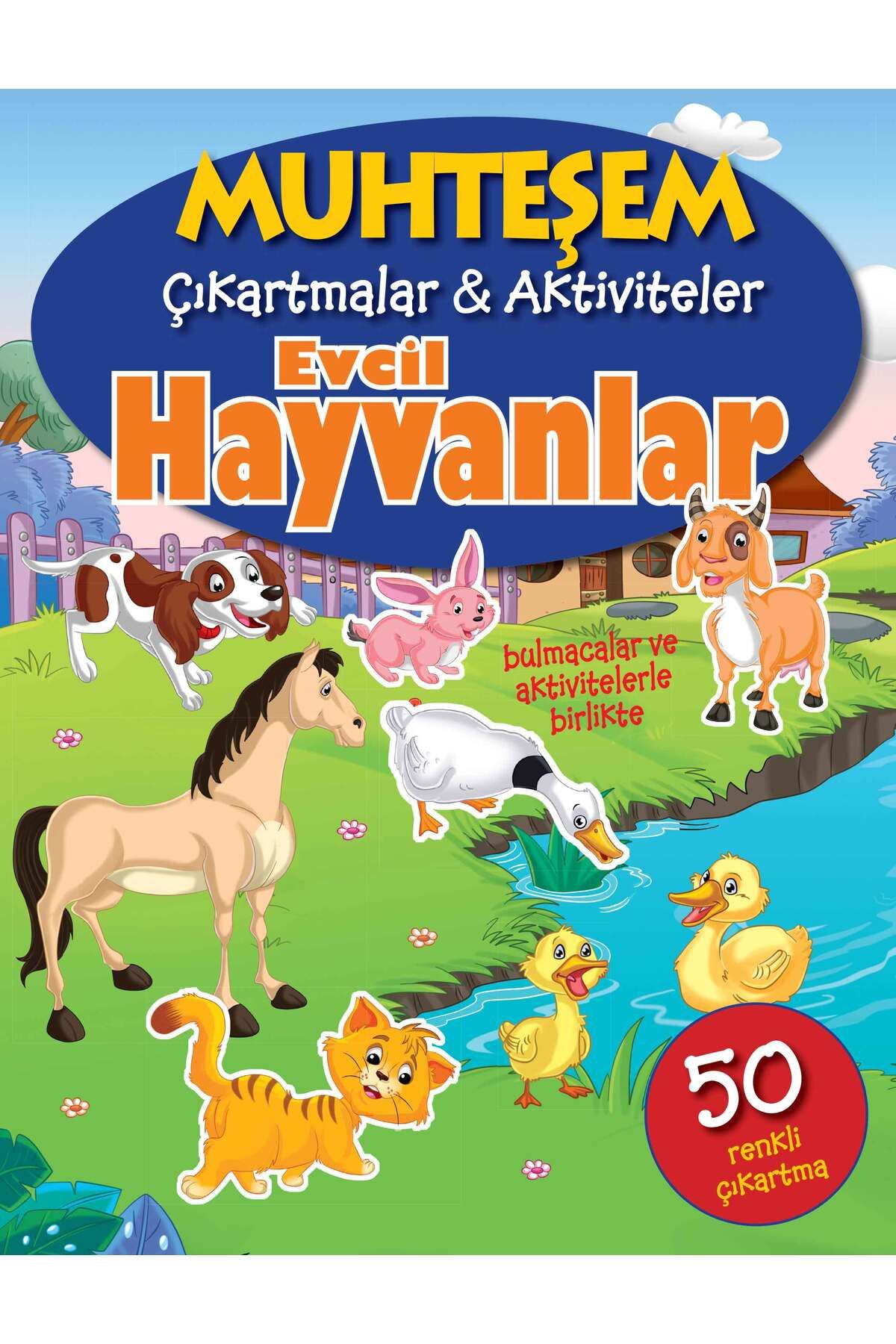 Parıltı Yayınları Muhteşem Çıkartmalar ve Aktiviteler Evcil Hayvanlar