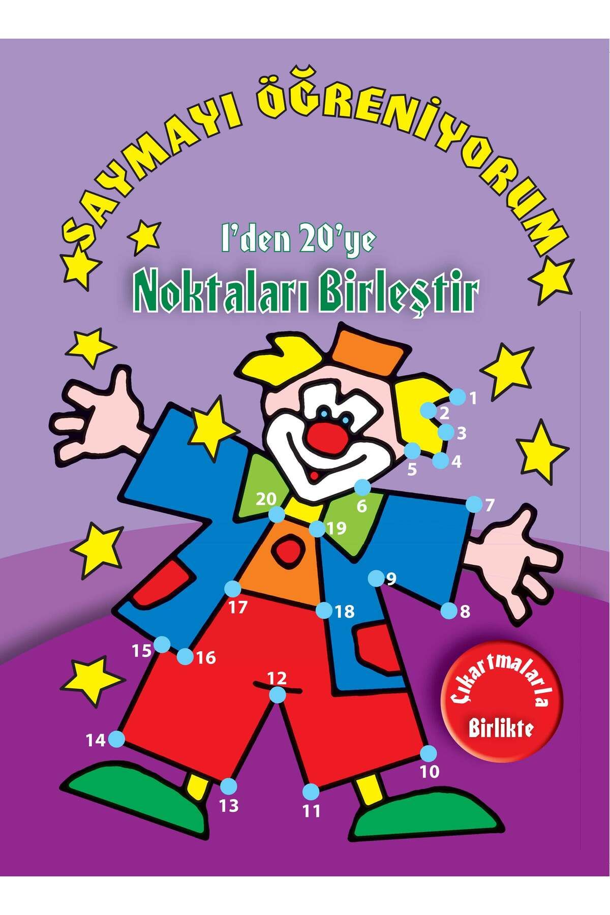 Parıltı Yayınları Saymayı Öğreniyorum 1den 20ye Noktaları Birleştir