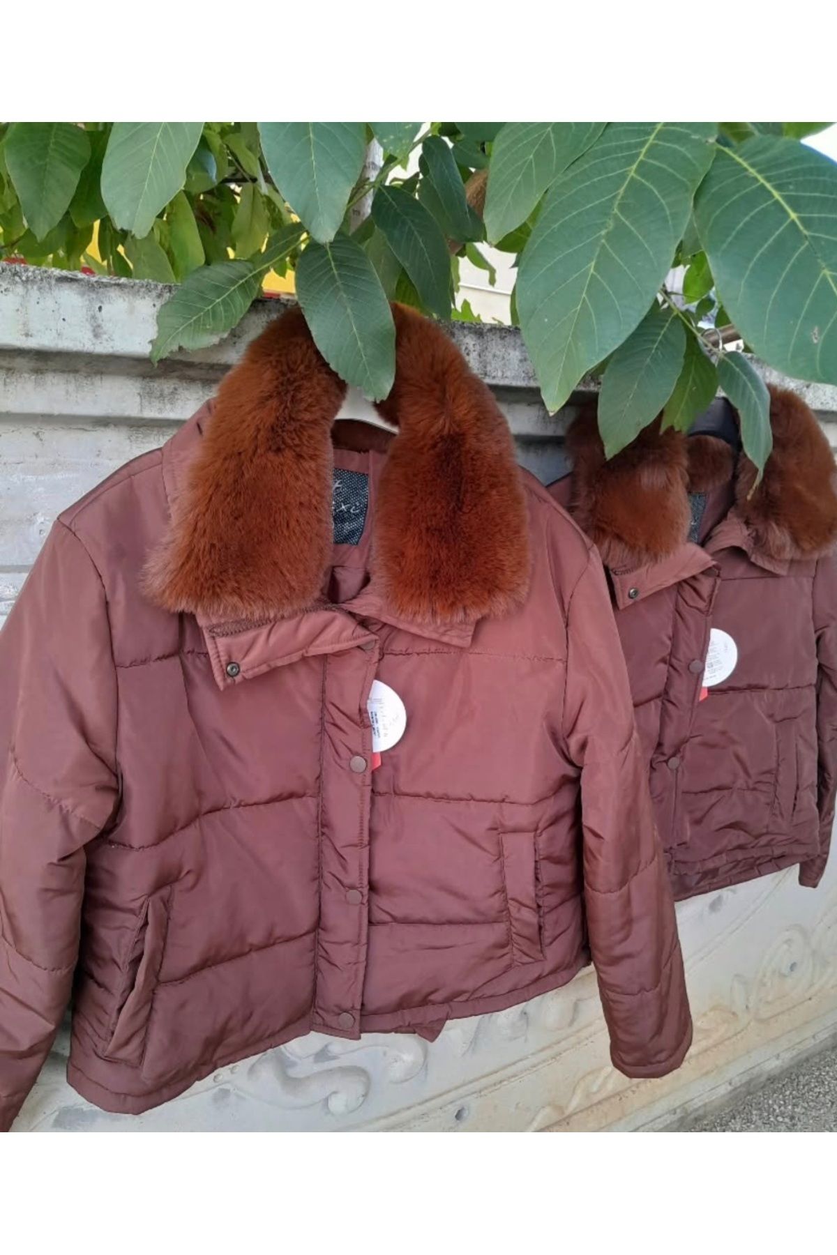 Flexi Kürklü kısa mont