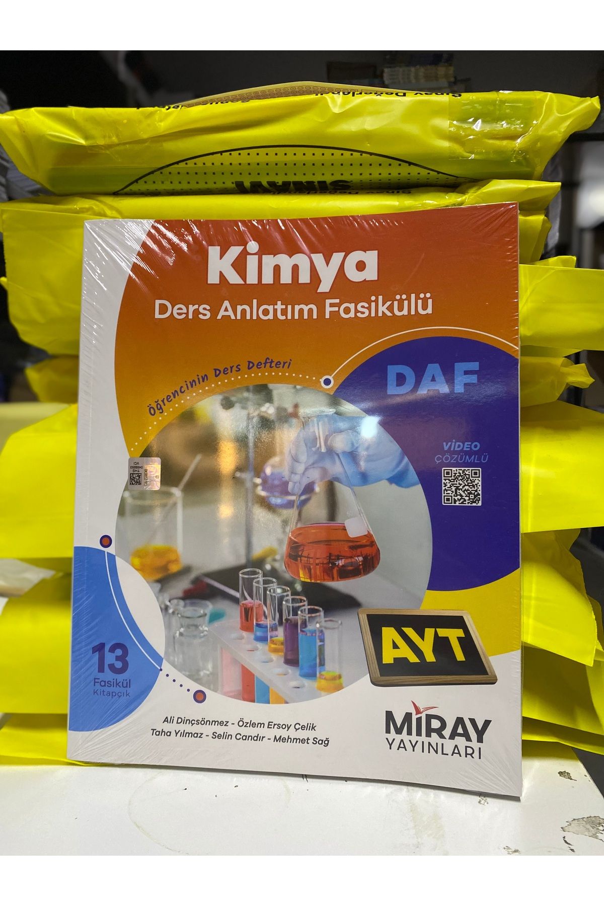 Yanıt Yayınları MİRAY AYT KİMYA DERS ANLATIM FASİKÜL GÜNCEL BASKI